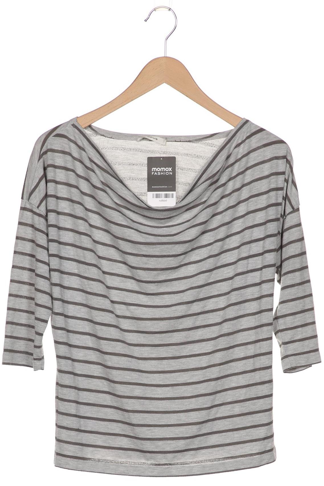 

Opus Damen Langarmshirt, grau, Gr. 42