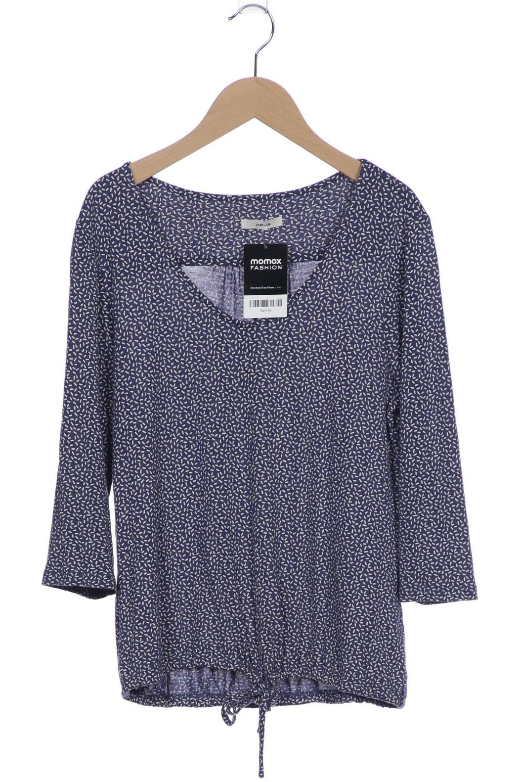 

Opus Damen Langarmshirt, marineblau, Gr. 36