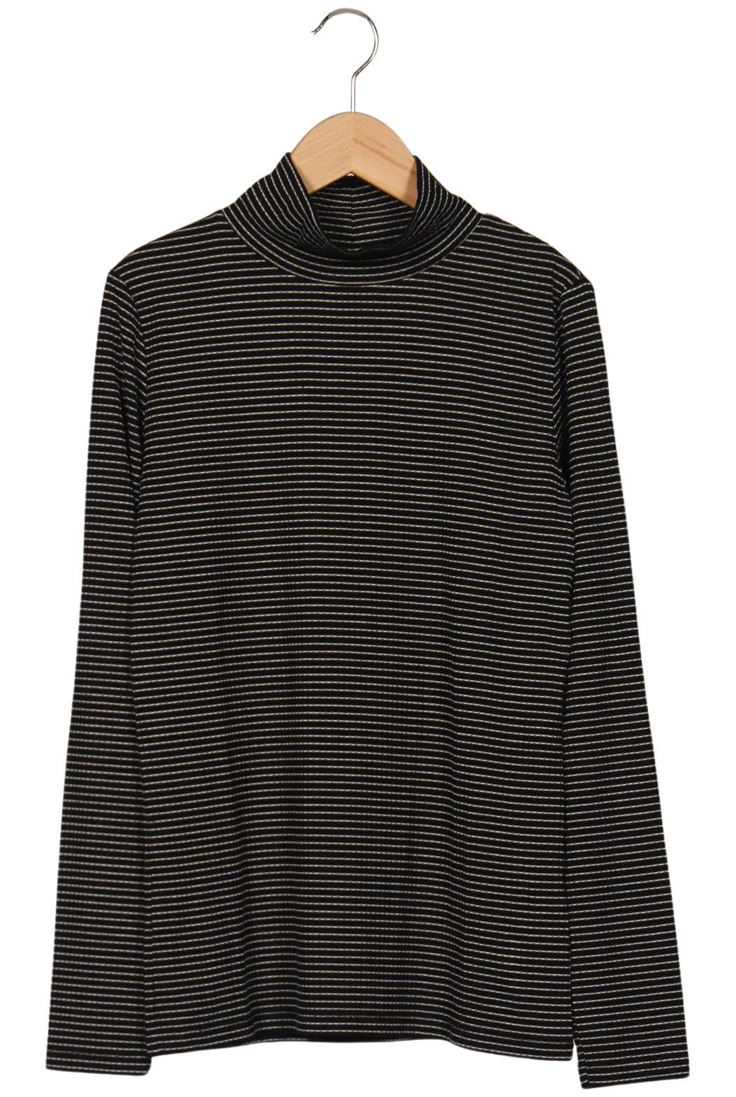 

Opus Damen Langarmshirt, schwarz, Gr. 40