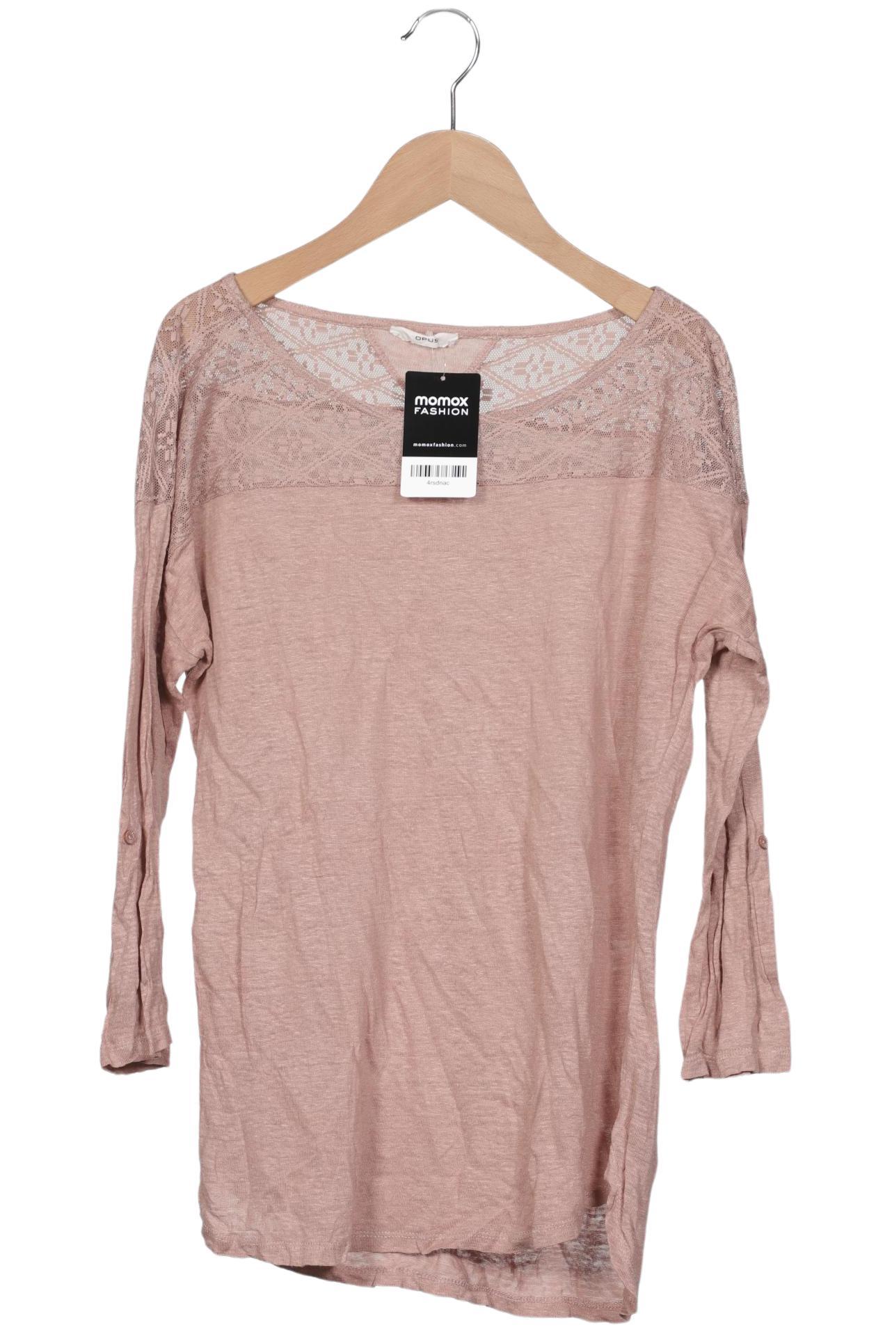 

Opus Damen Langarmshirt, pink, Gr. 38