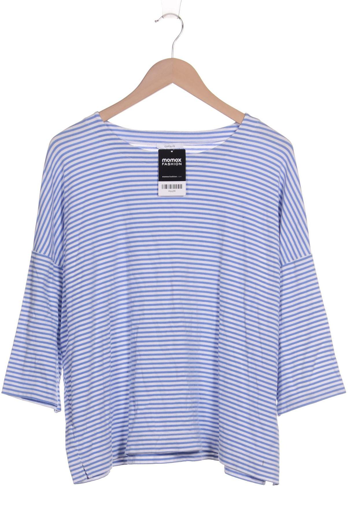 

Opus Damen Langarmshirt, blau, Gr. 46