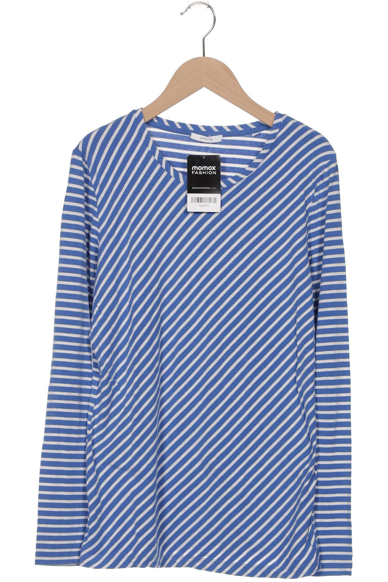 

Opus Damen Langarmshirt, blau, Gr. 40