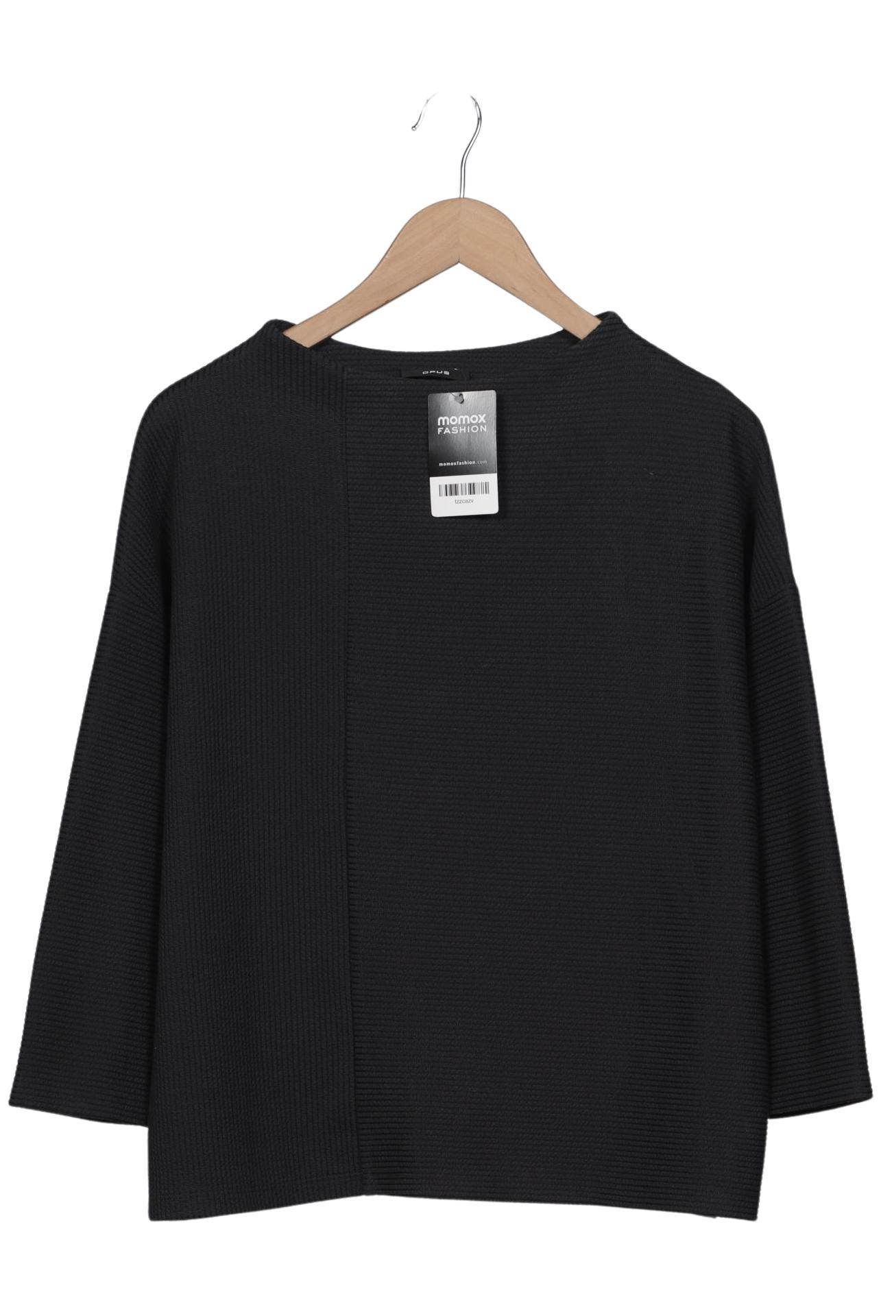 

Opus Damen Langarmshirt, schwarz, Gr. 46