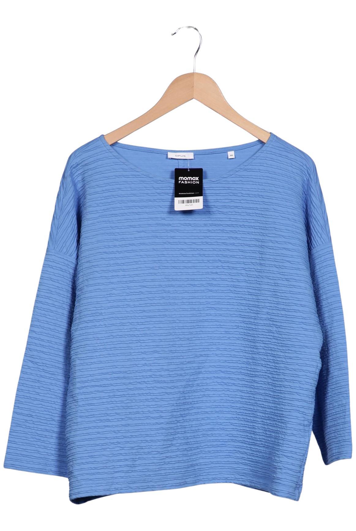 

Opus Damen Langarmshirt, hellblau, Gr. 44
