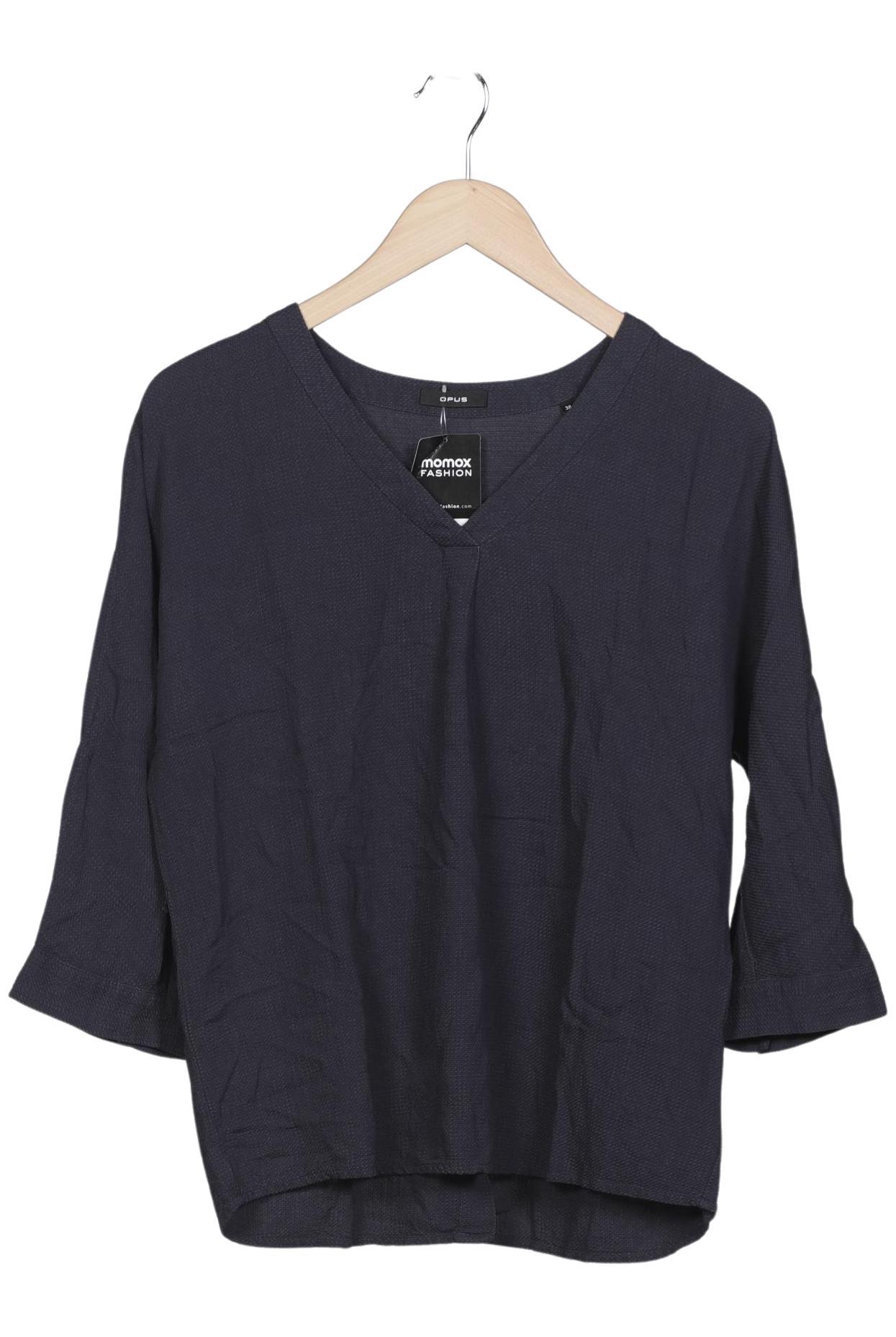 

Opus Damen Langarmshirt, marineblau, Gr. 38