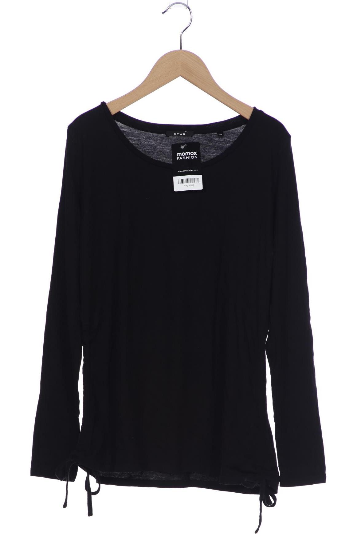 

Opus Damen Langarmshirt, schwarz, Gr. 38