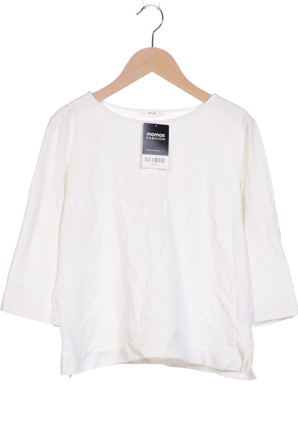 

Opus Damen Langarmshirt, weiß