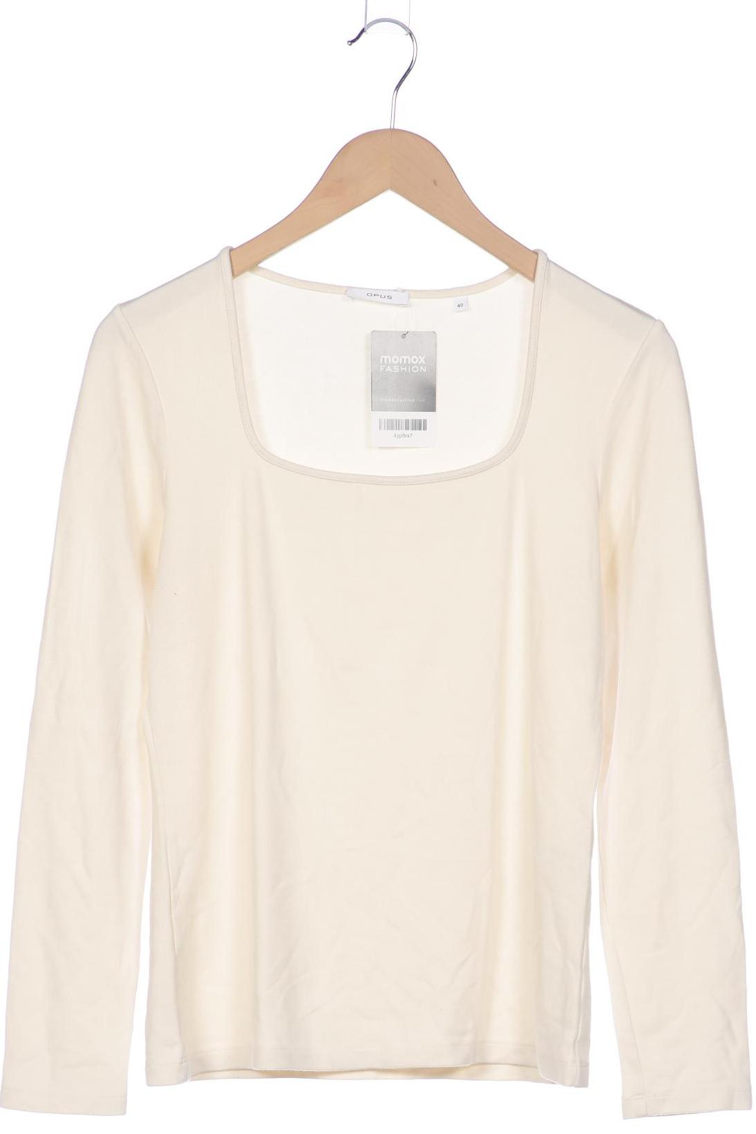 

Opus Damen Langarmshirt, cremeweiß, Gr. 40