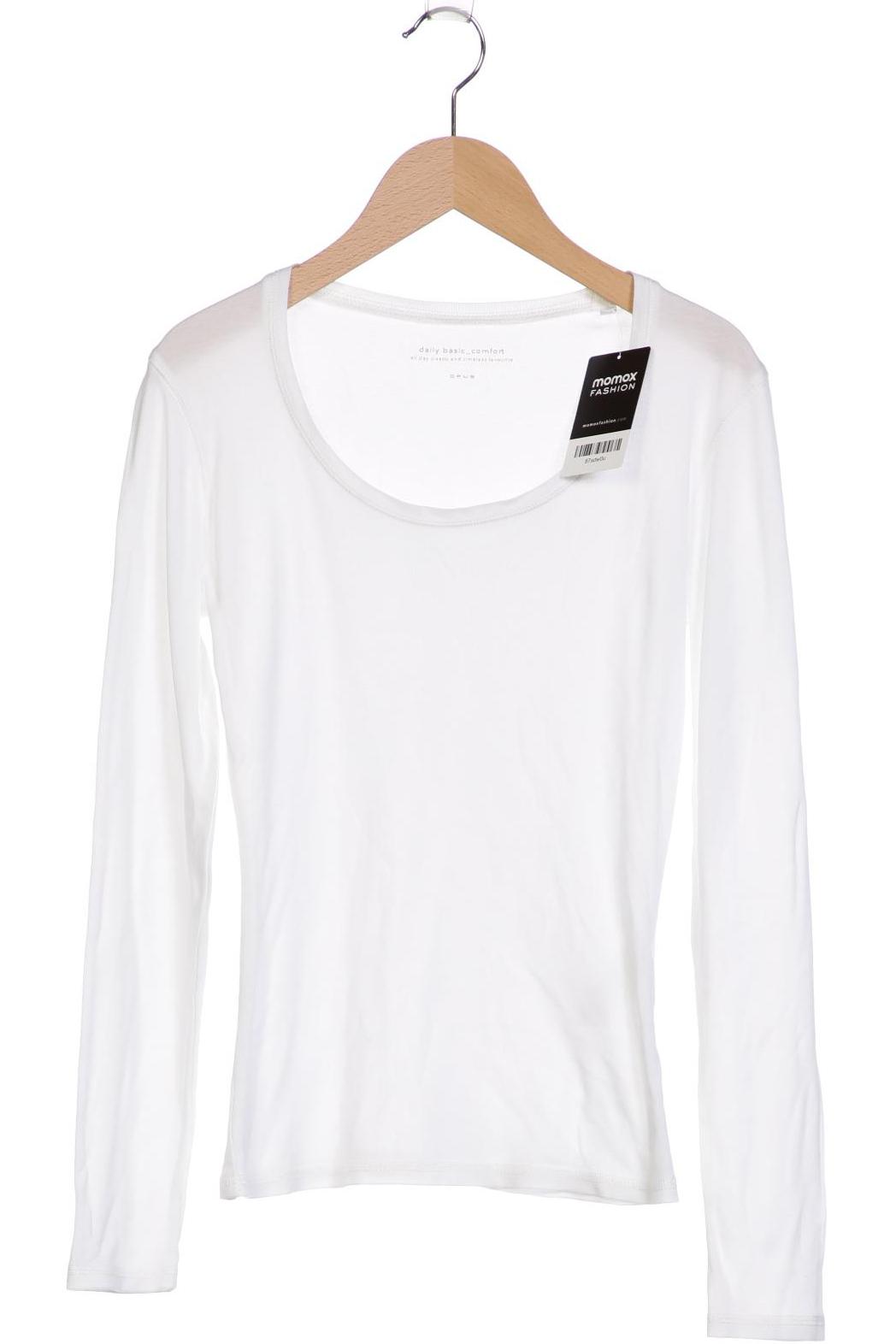 

Opus Damen Langarmshirt, weiß, Gr. 36