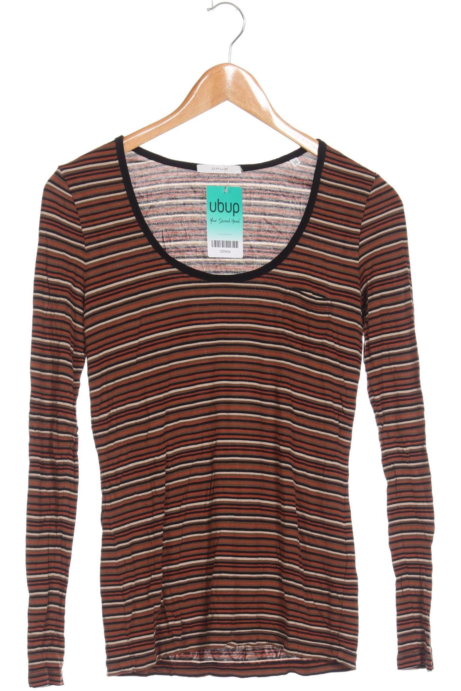 

Opus Damen Langarmshirt, braun, Gr. 36
