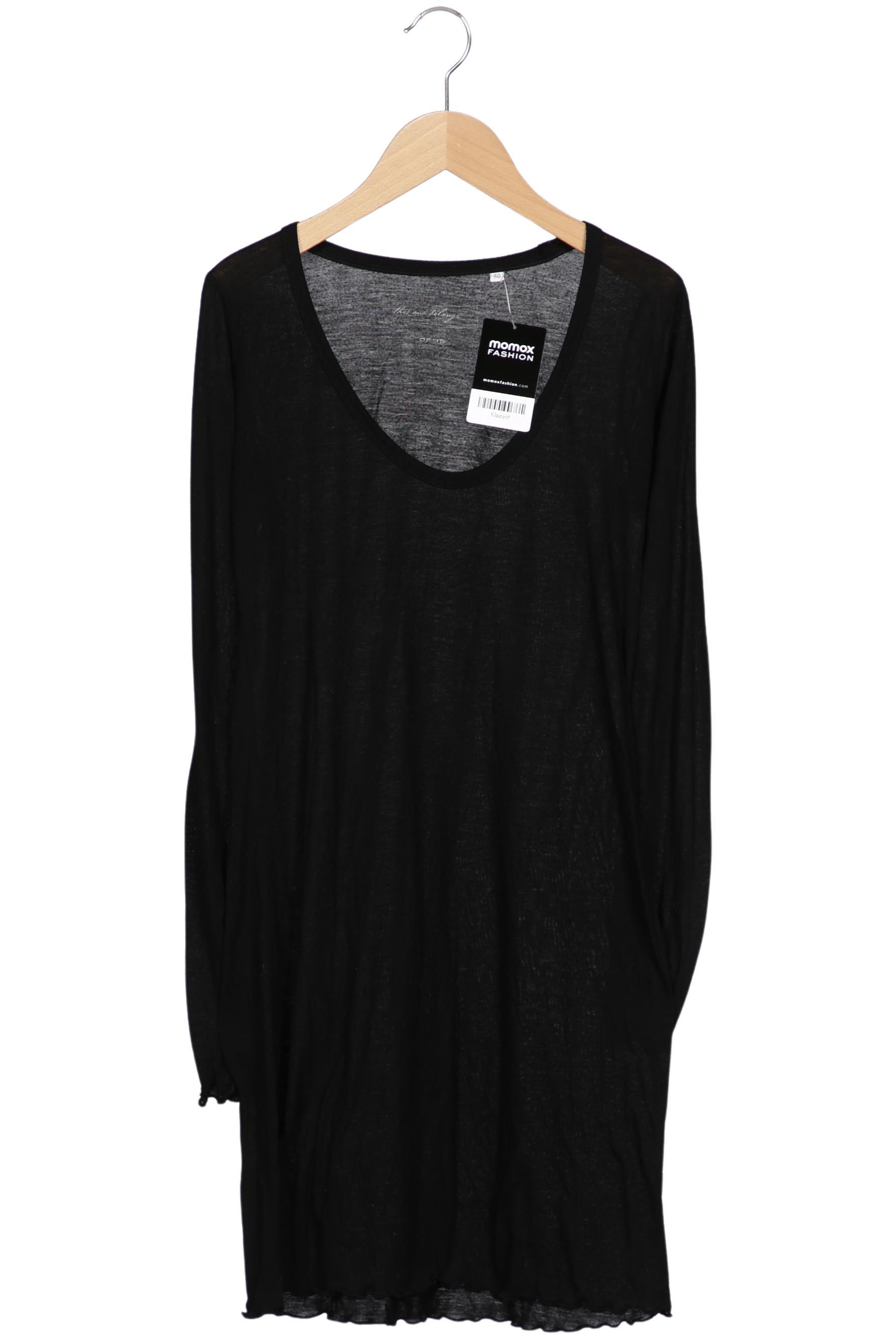 

Opus Damen Langarmshirt, schwarz, Gr. 40