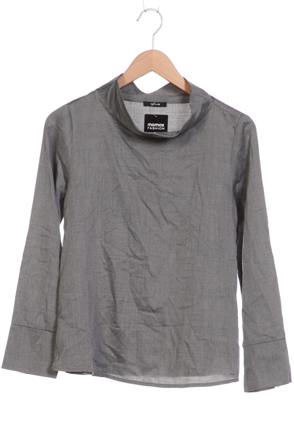 

Opus Damen Langarmshirt, grau, Gr. 36