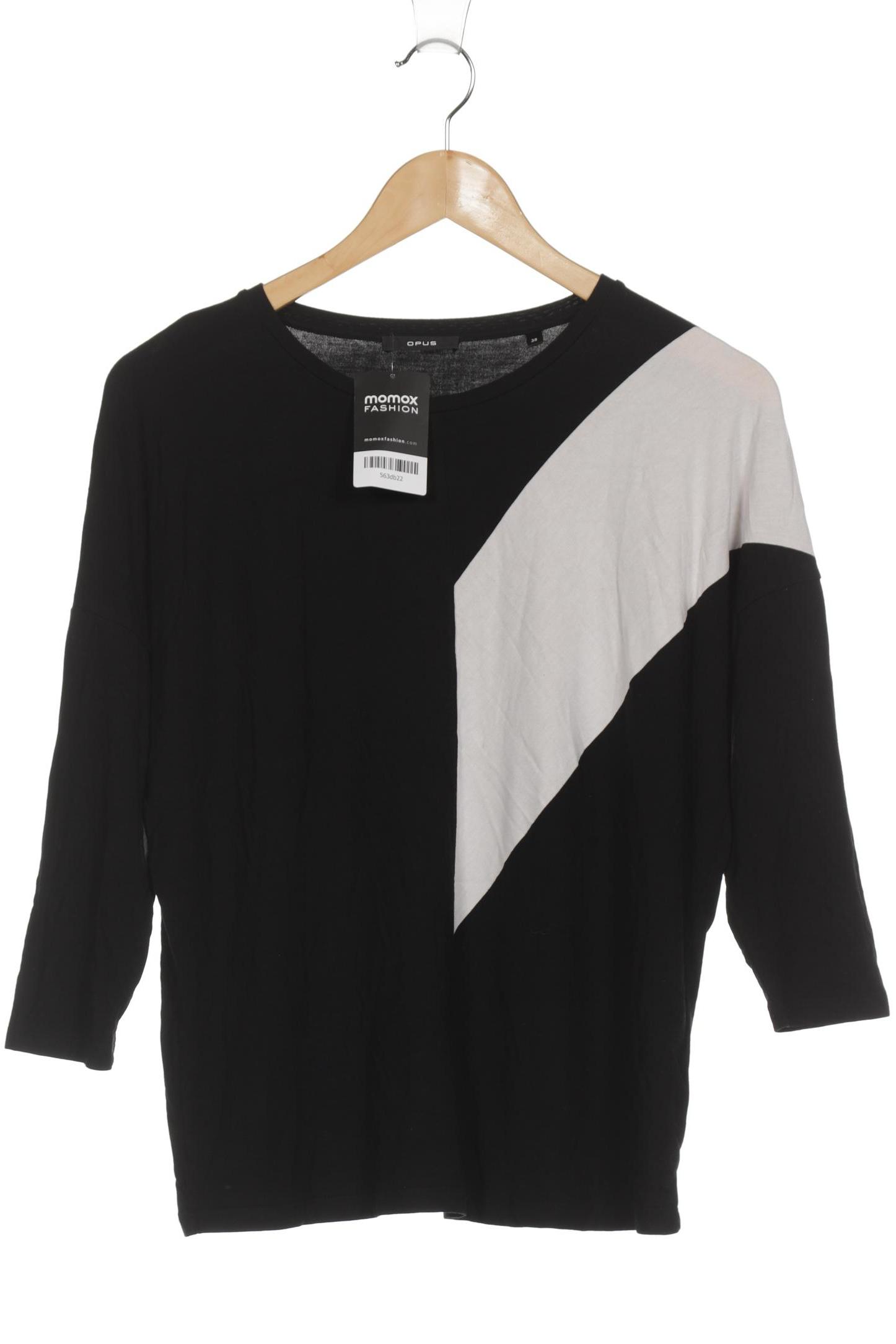 

Opus Damen Langarmshirt, schwarz, Gr. 38