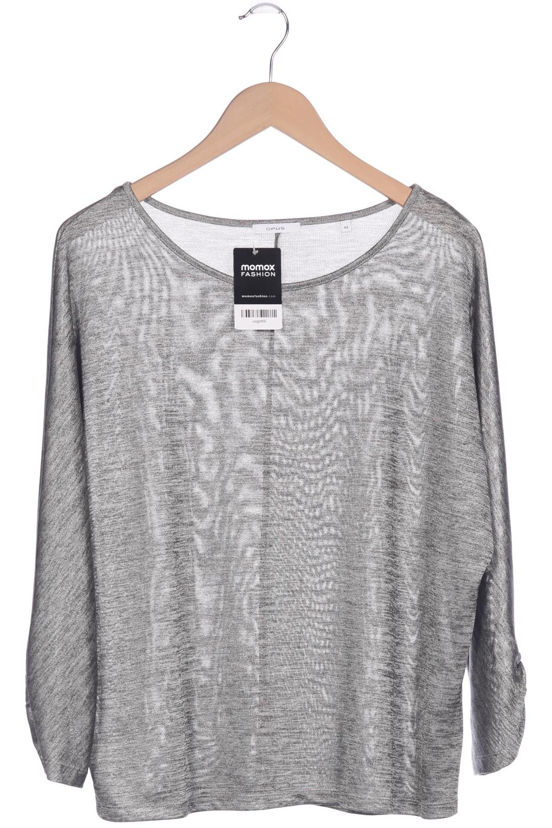 

Opus Damen Langarmshirt, grau, Gr. 44