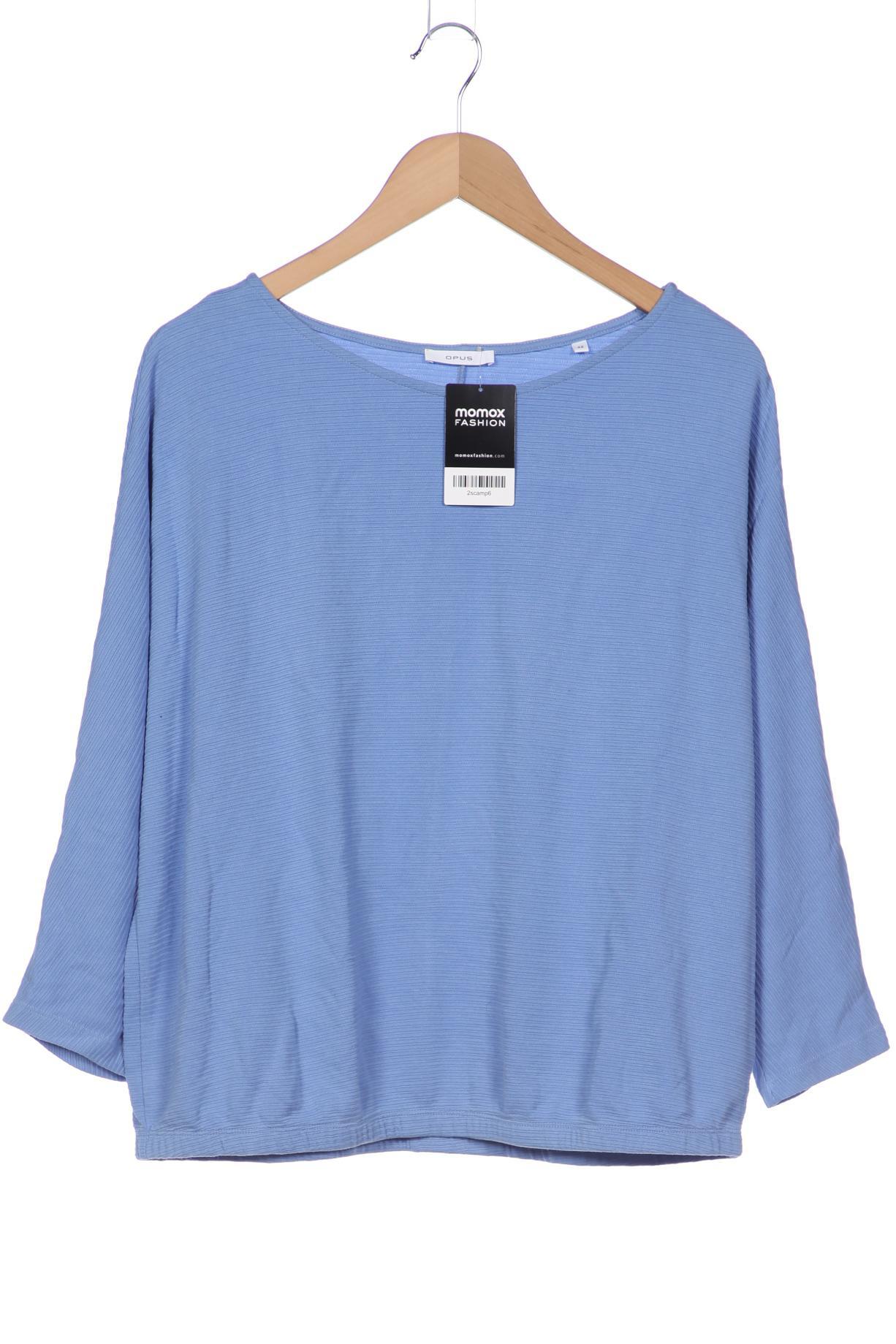 

Opus Damen Langarmshirt, blau, Gr. 42