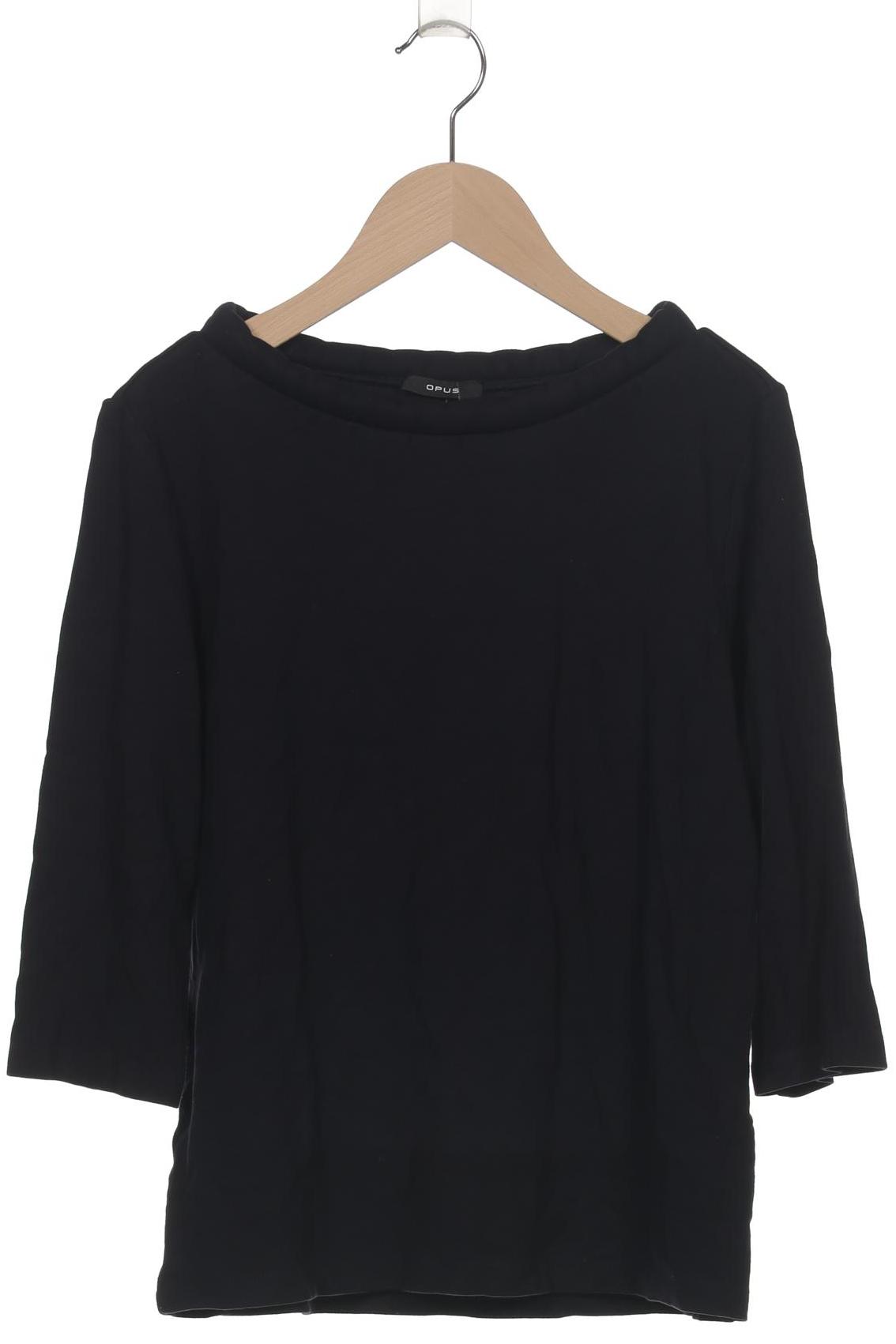 

Opus Damen Langarmshirt, schwarz, Gr. 38