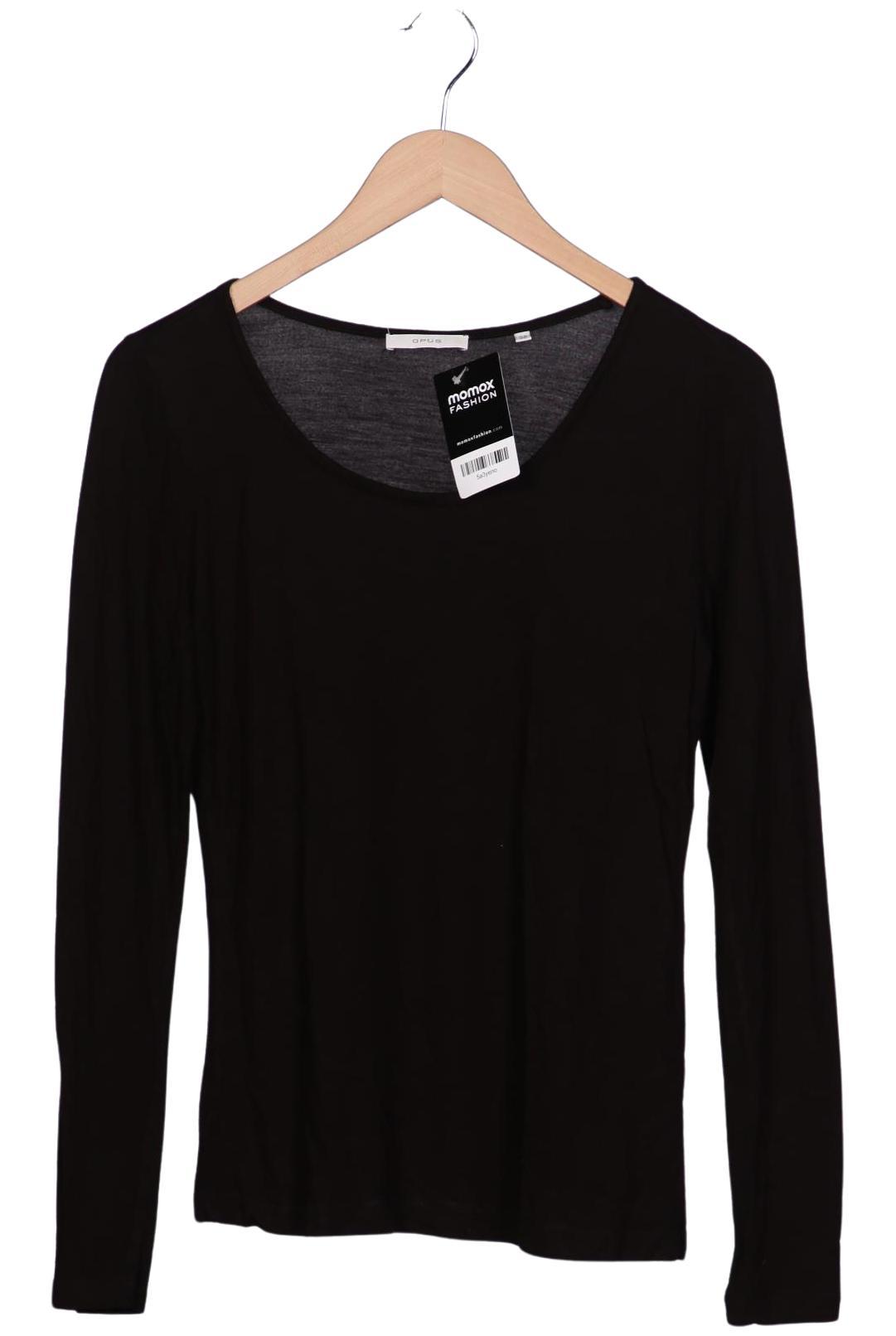 

Opus Damen Langarmshirt, schwarz, Gr. 38
