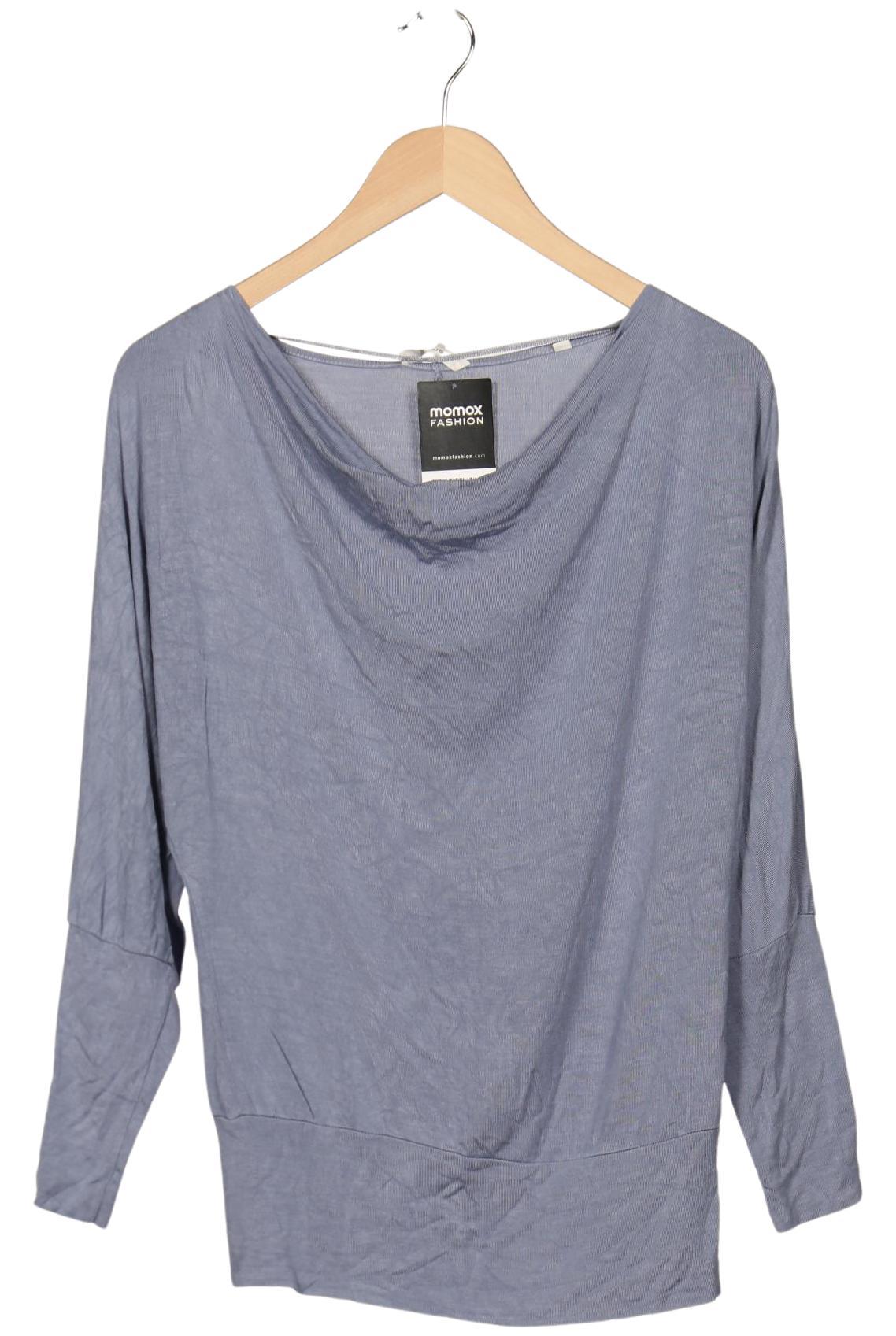 

Opus Damen Langarmshirt, hellblau, Gr. 36