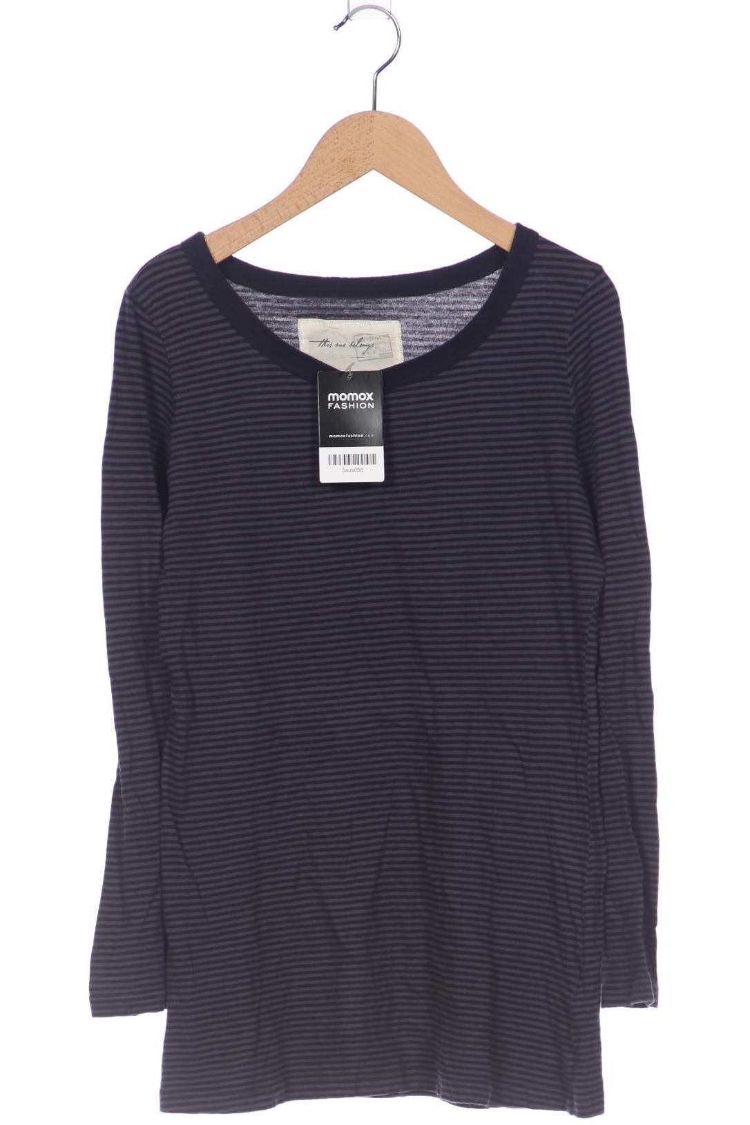 

Opus Damen Langarmshirt, marineblau, Gr. 40