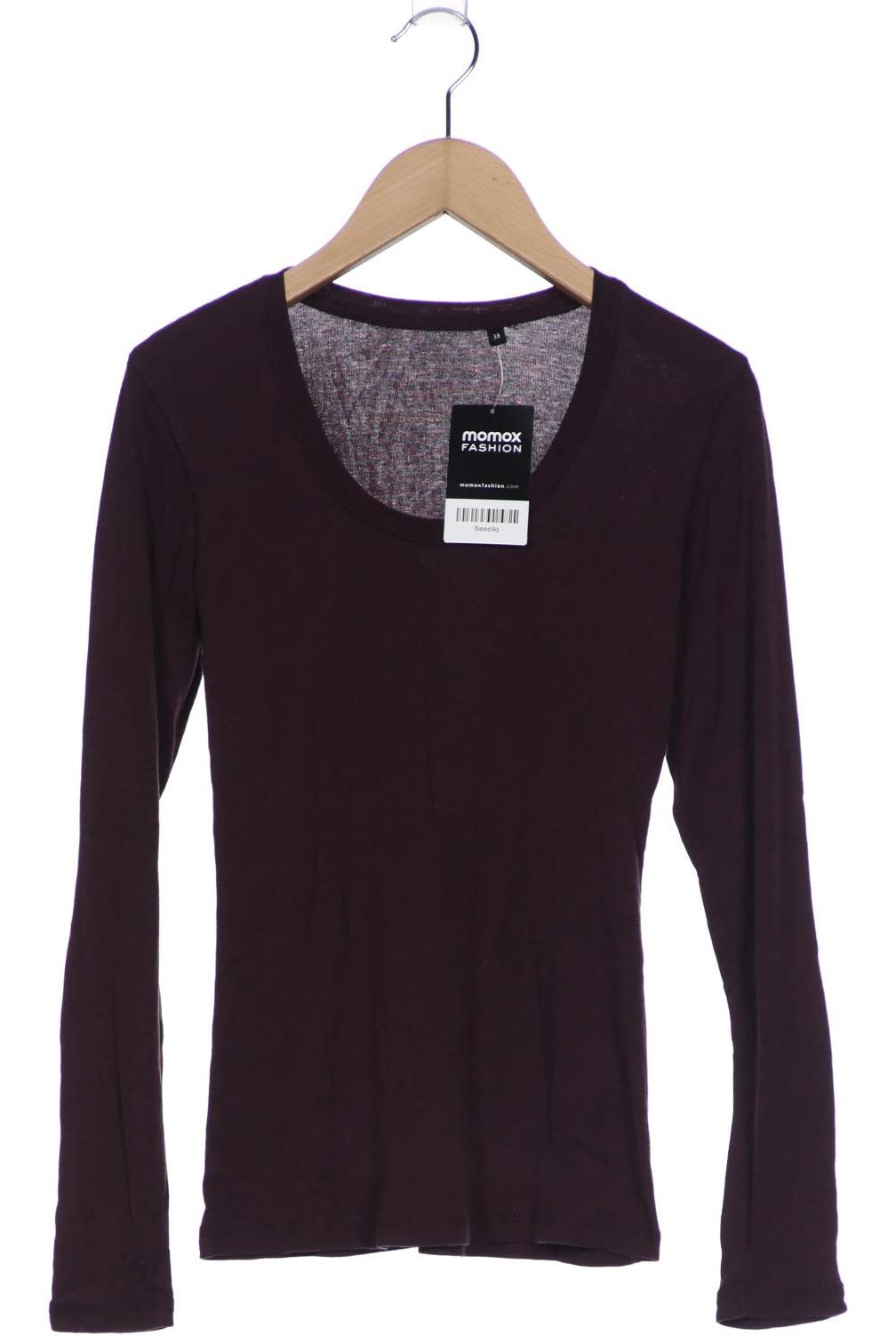 

Opus Damen Langarmshirt, bordeaux, Gr. 38