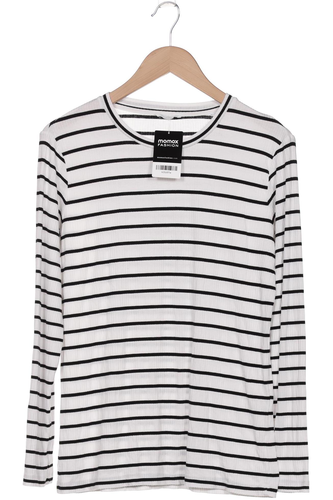 

Opus Damen Langarmshirt, weiß, Gr. 44