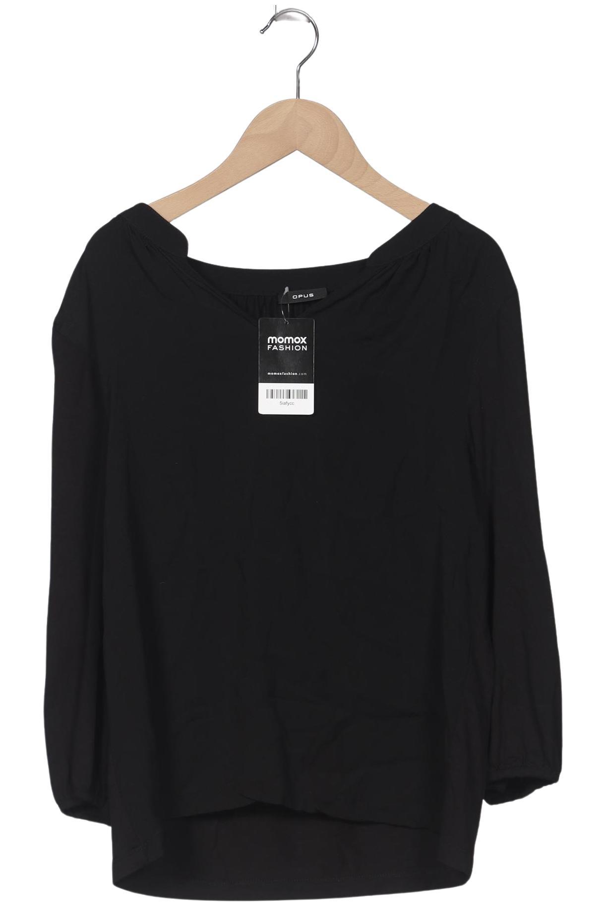 

Opus Damen Langarmshirt, schwarz, Gr. 36