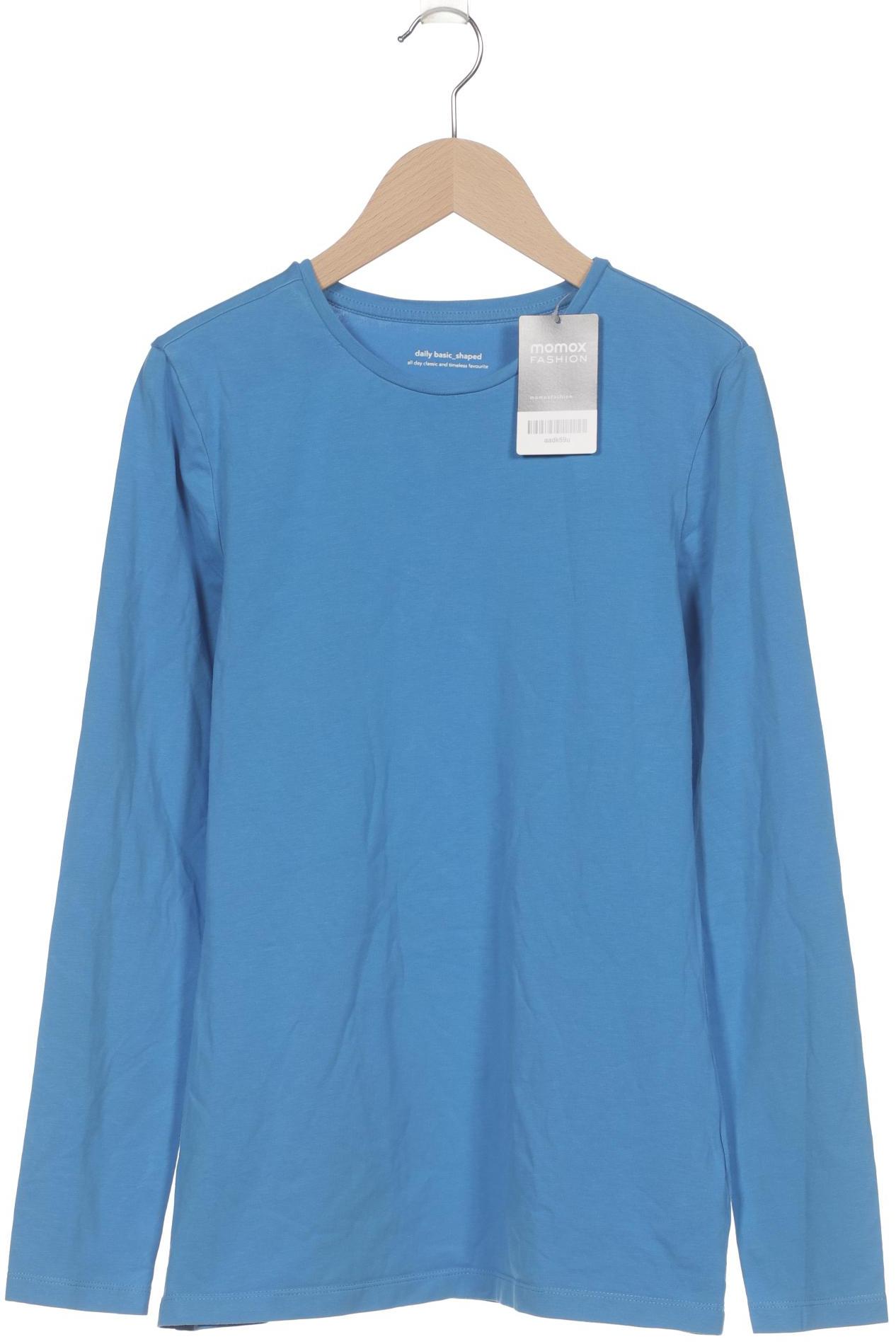 

Opus Damen Langarmshirt, blau, Gr. 40