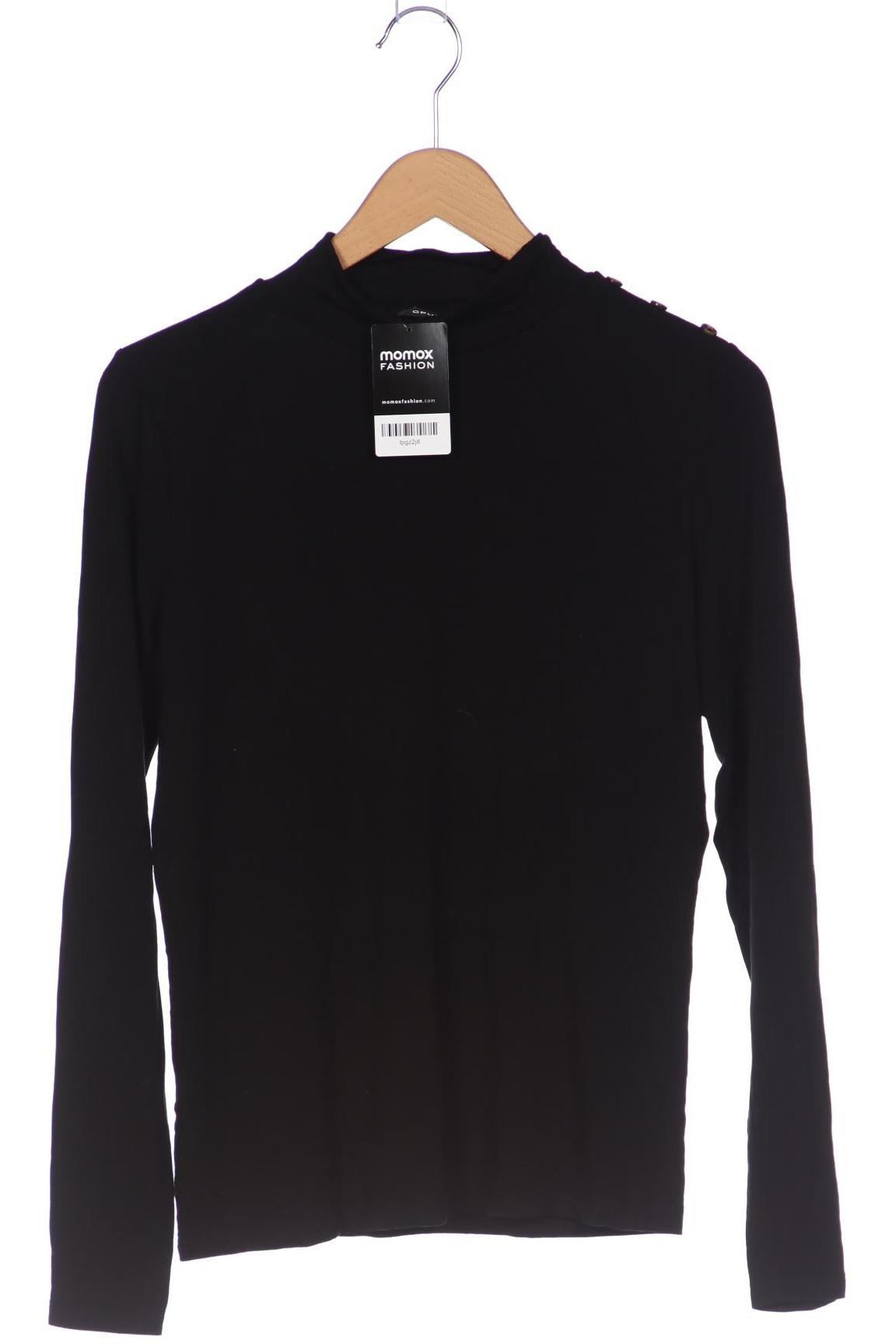 

Opus Damen Langarmshirt, schwarz, Gr. 40