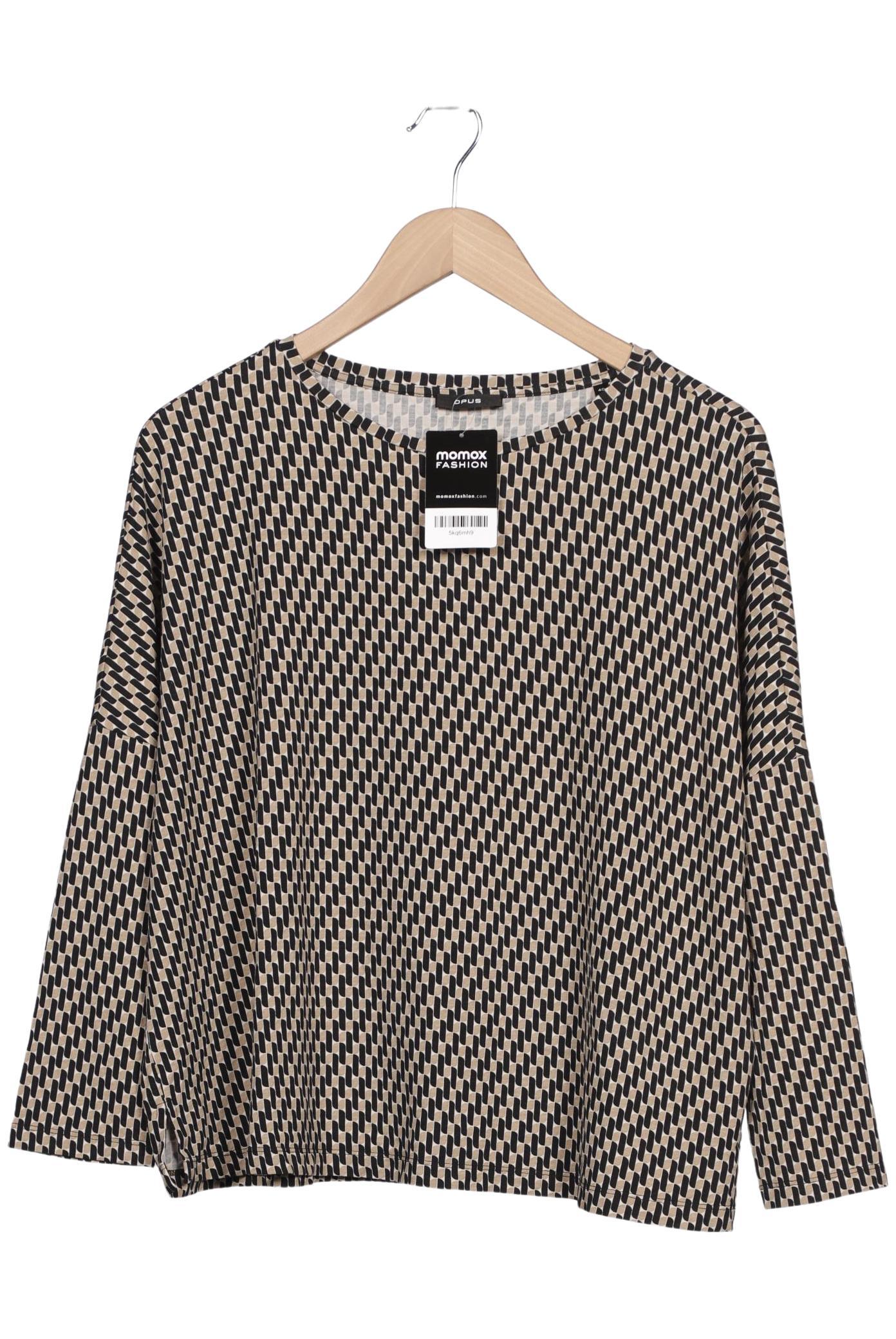 

Opus Damen Langarmshirt, braun, Gr. 40