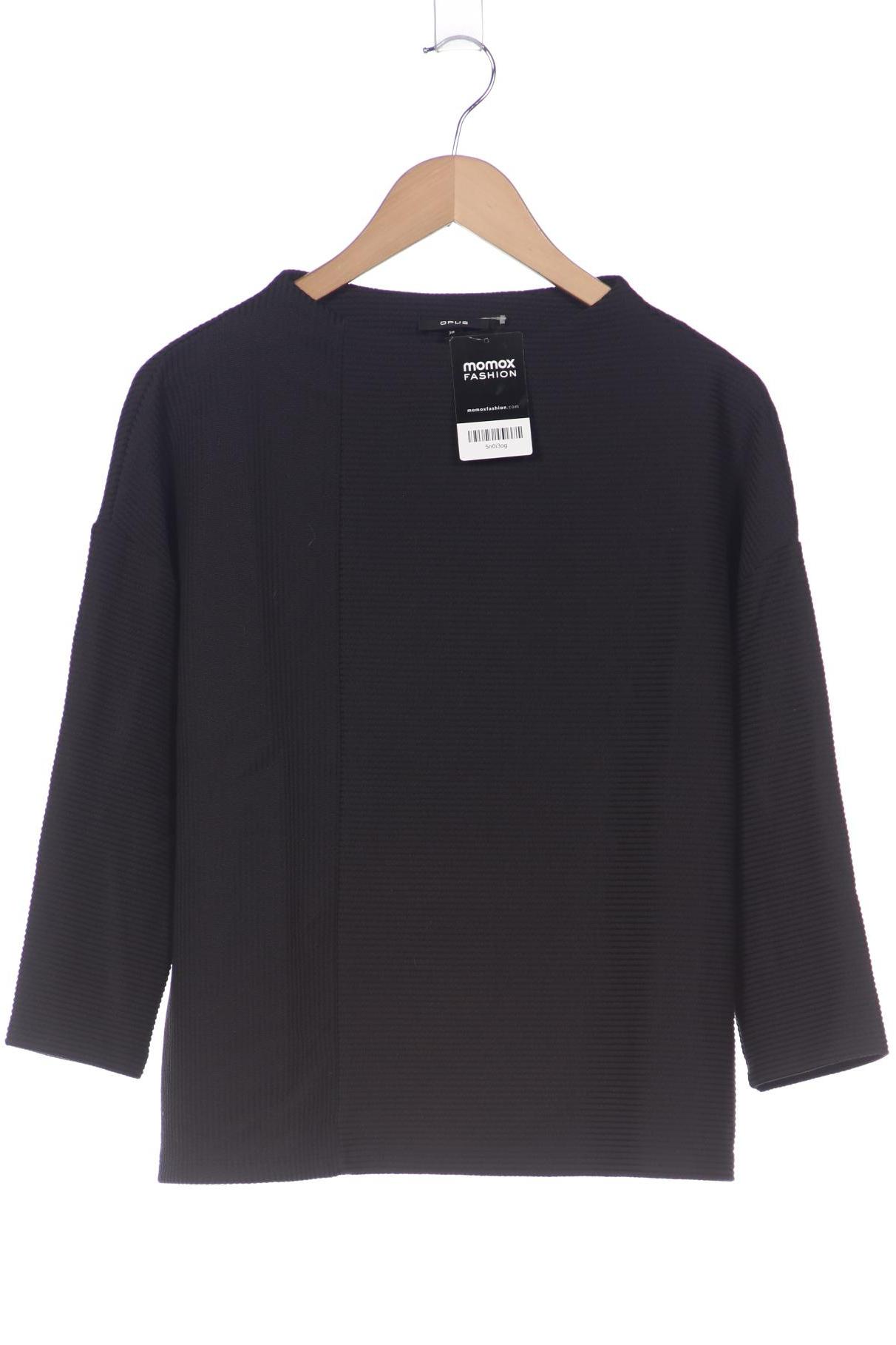 

Opus Damen Langarmshirt, schwarz, Gr. 38