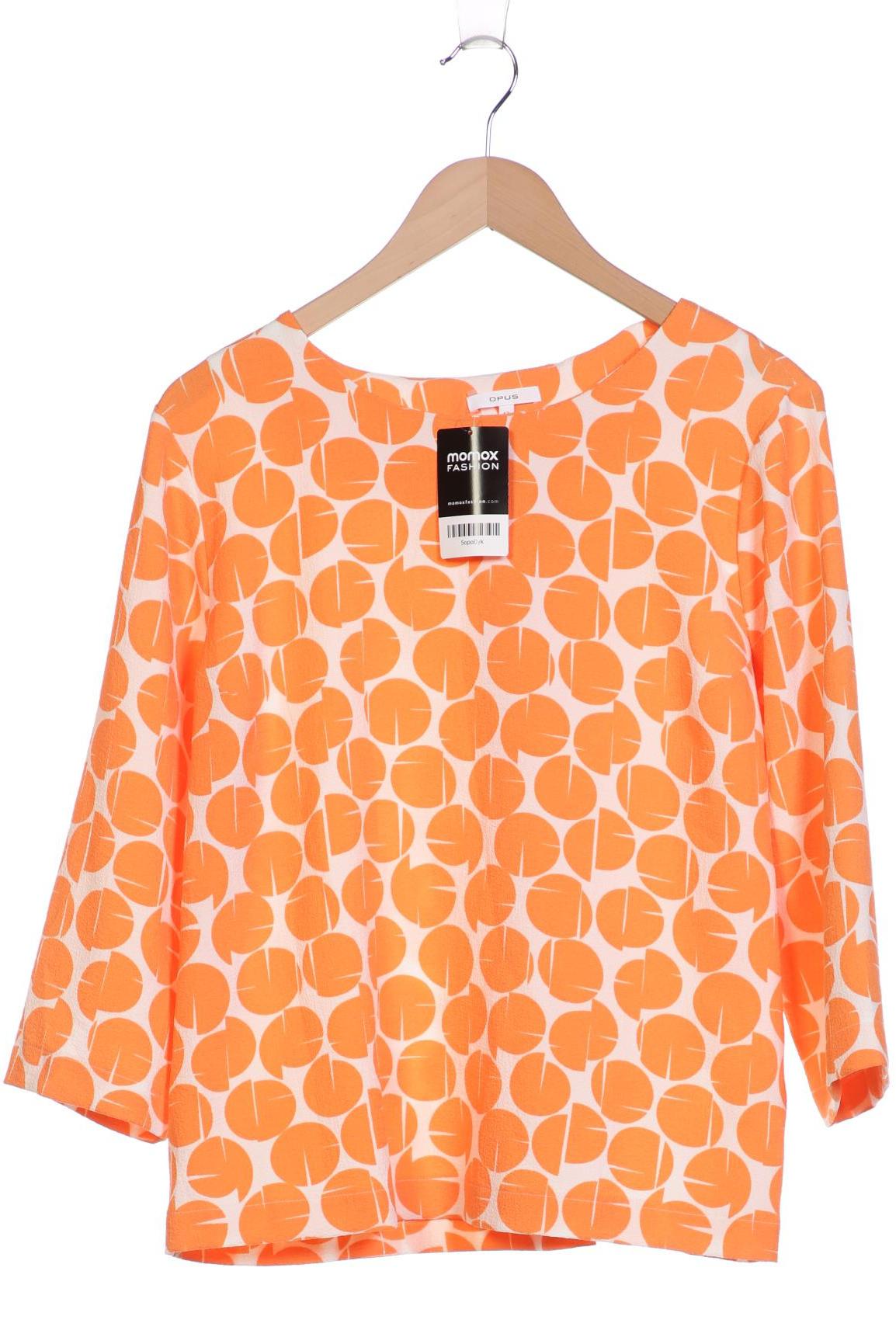 

Opus Damen Langarmshirt, orange, Gr. 42