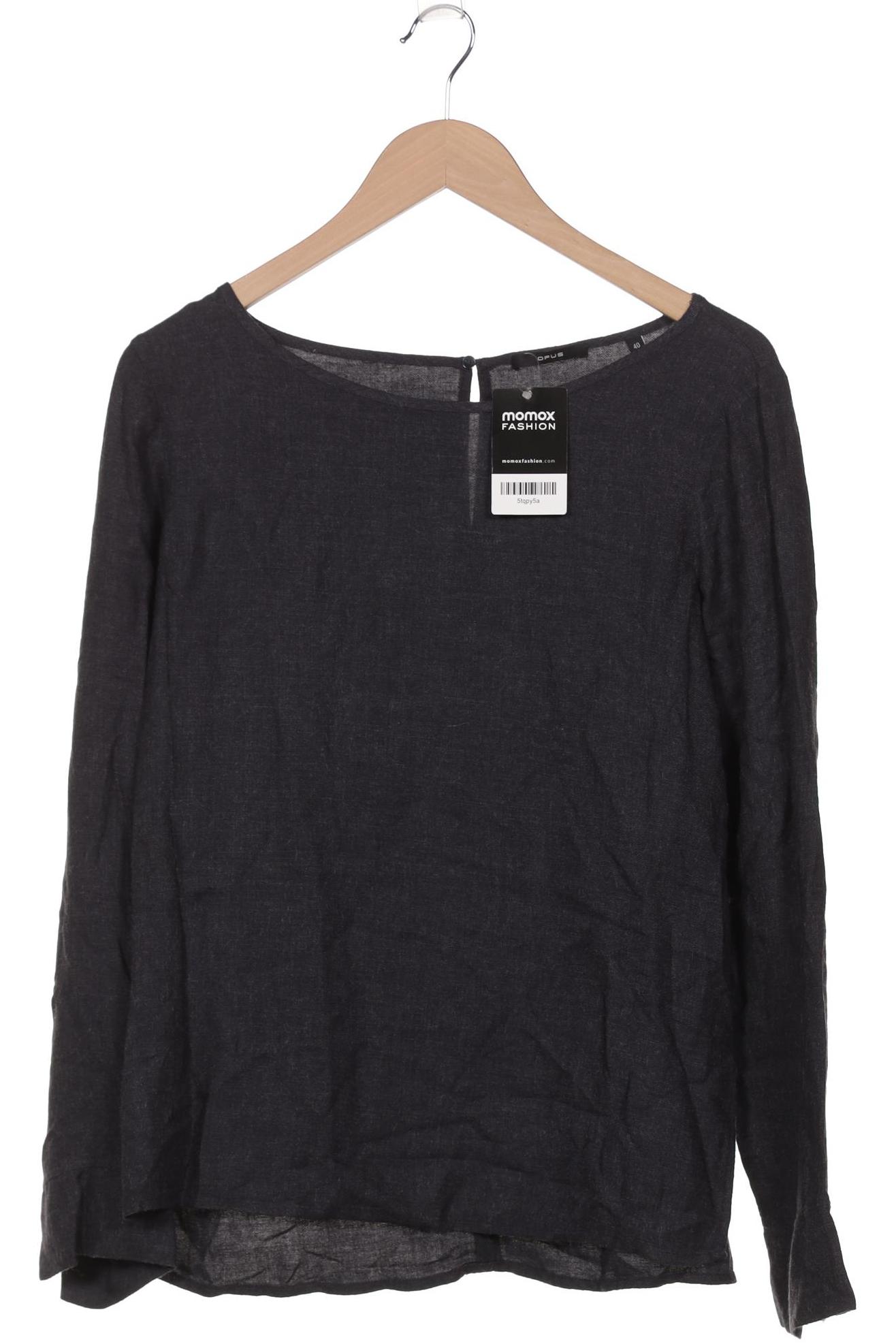 

Opus Damen Langarmshirt, marineblau, Gr. 40
