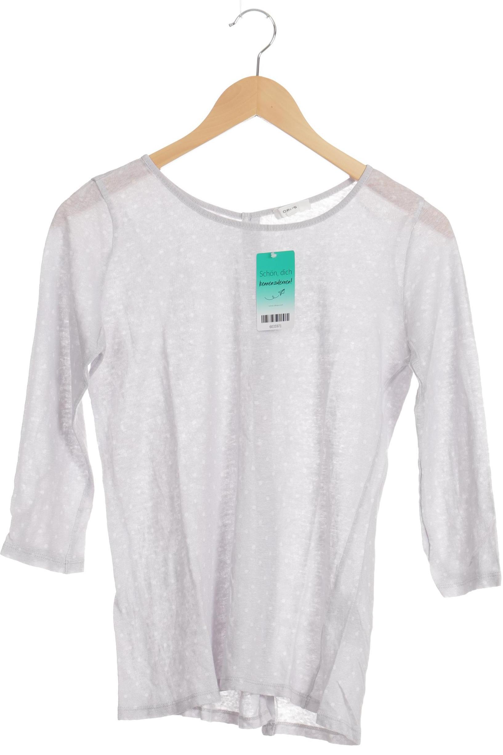 

Opus Damen Langarmshirt, grau, Gr. 38