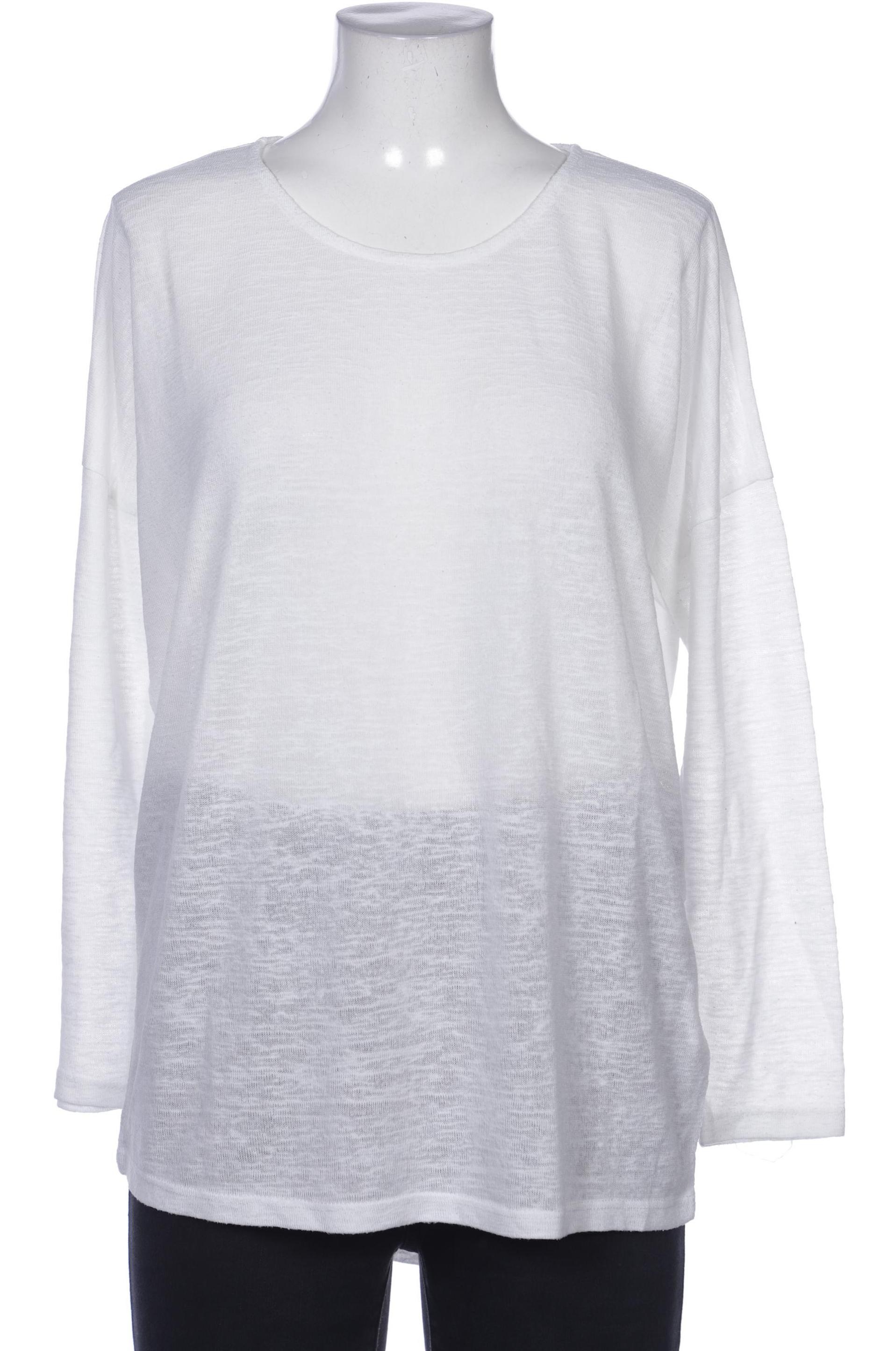 

Opus Damen Langarmshirt, weiß, Gr. 42