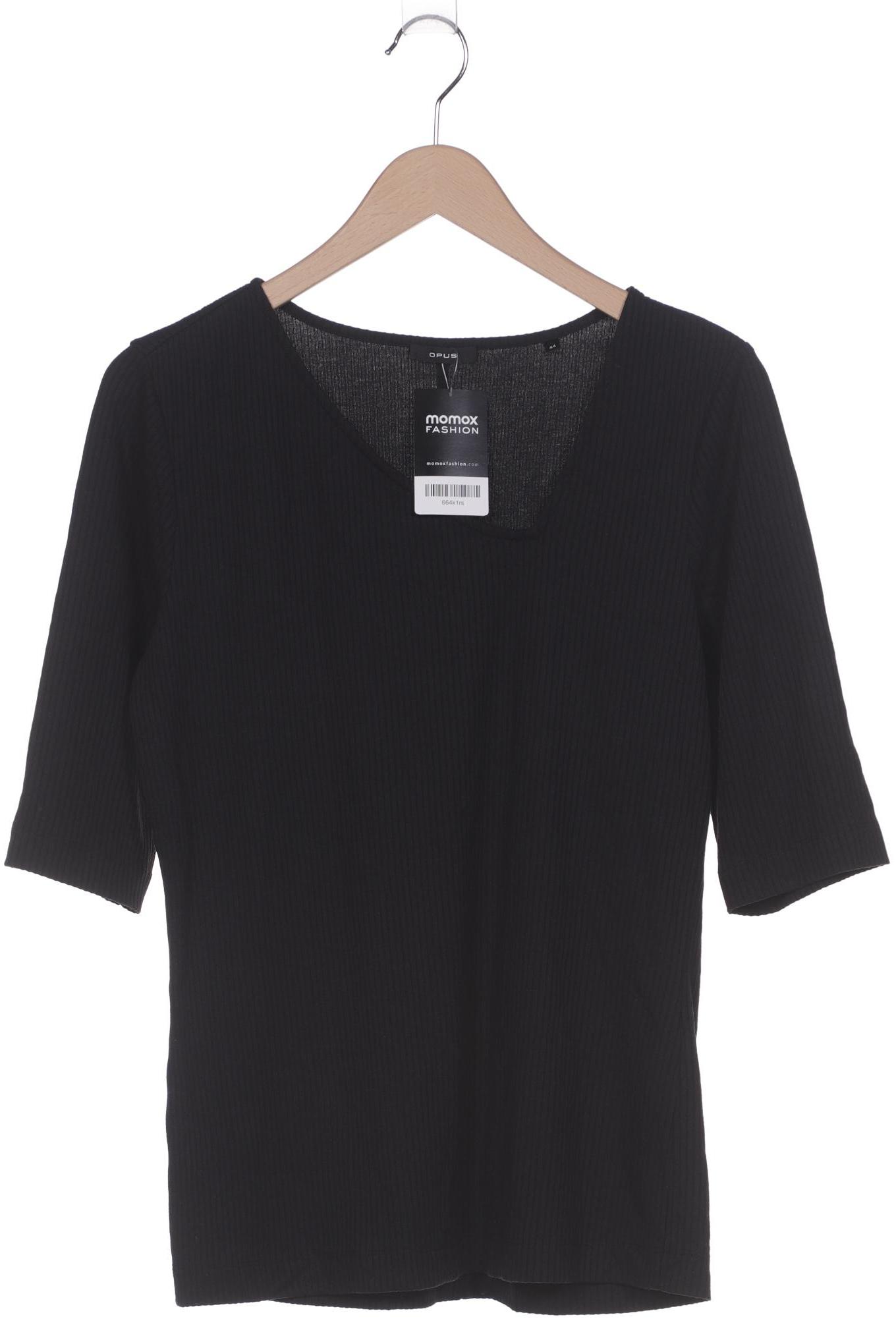 

Opus Damen Langarmshirt, schwarz, Gr. 44