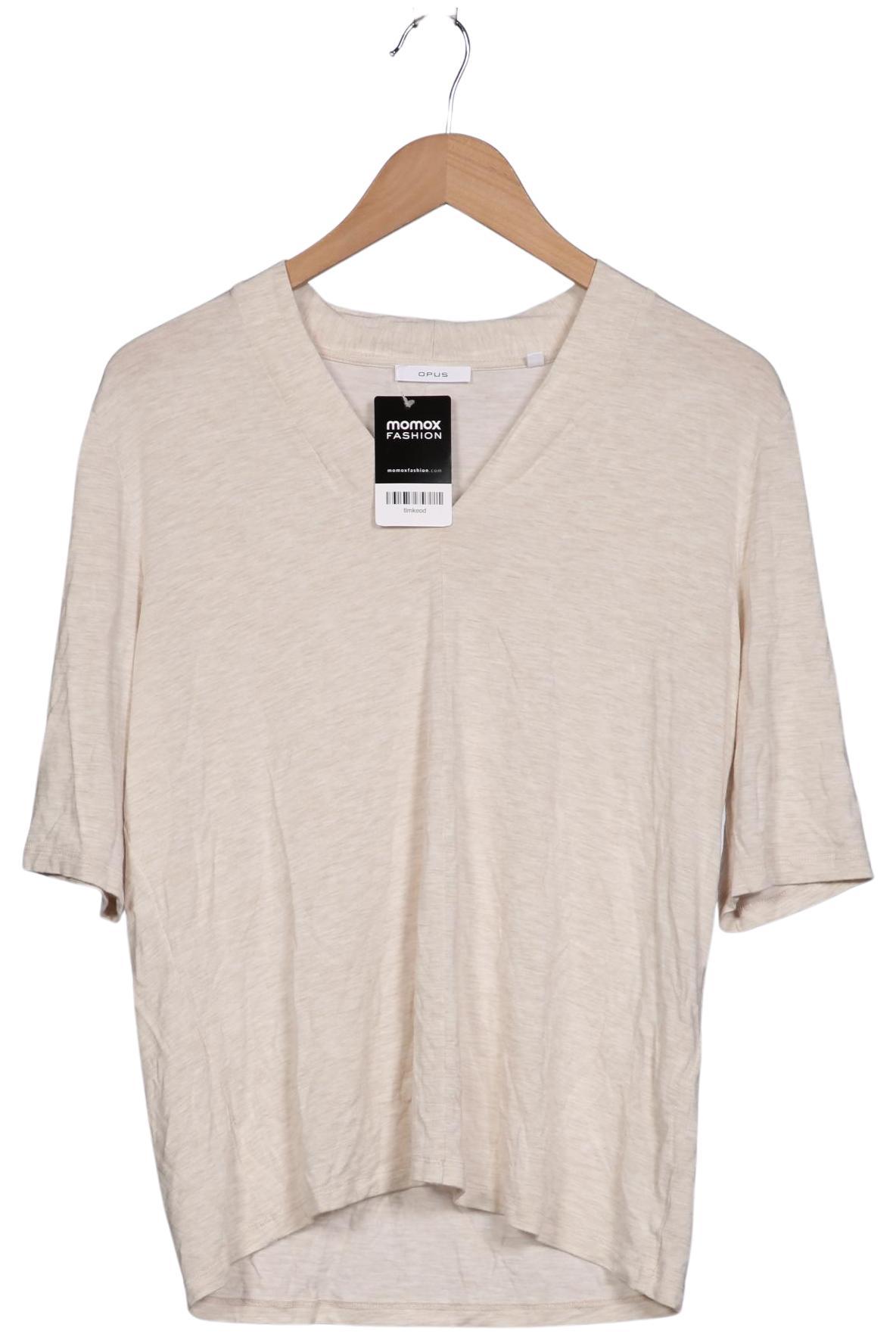 

Opus Damen Langarmshirt, beige, Gr. 44