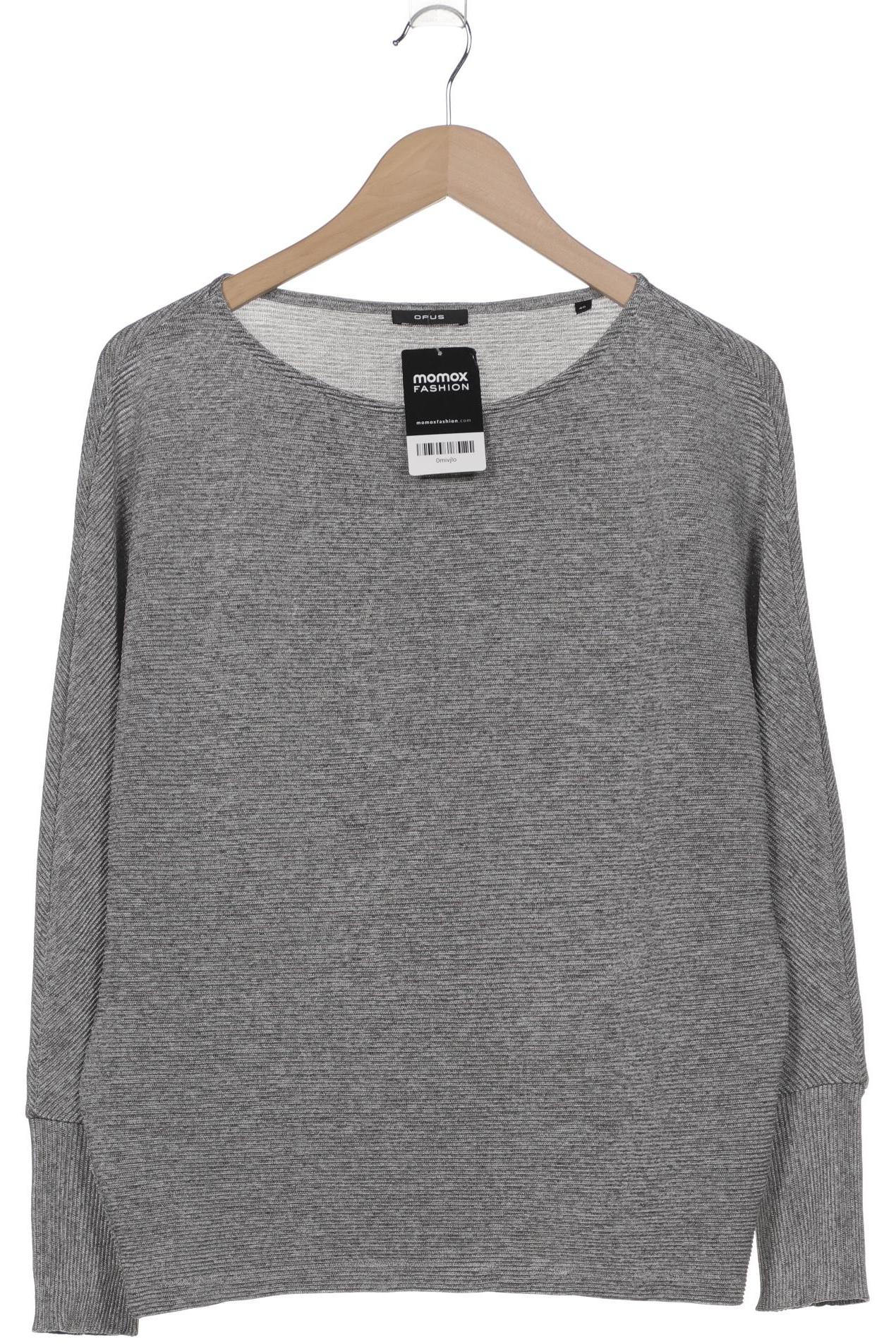 

Opus Damen Langarmshirt, grau, Gr. 40