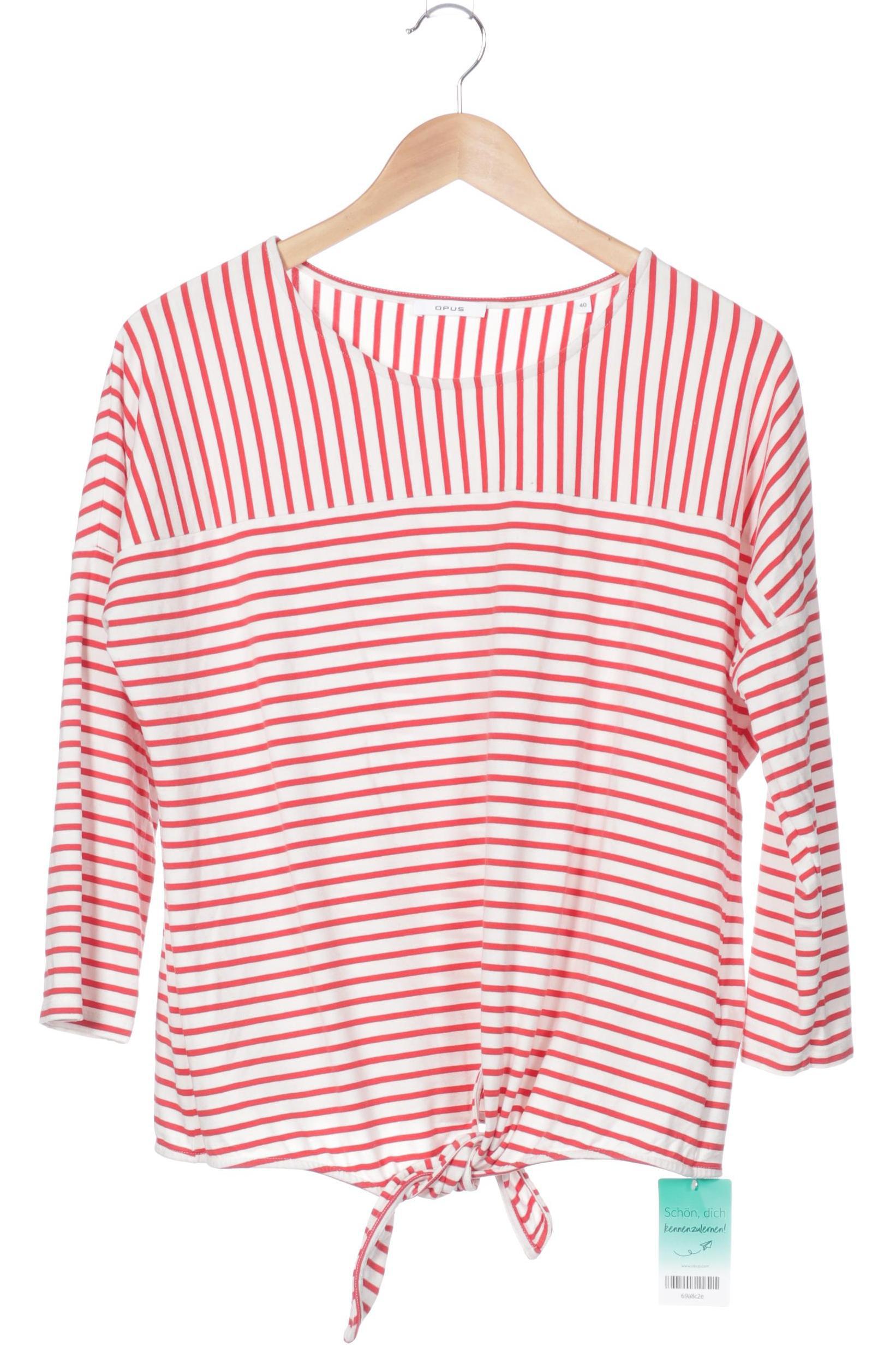 

Opus Damen Langarmshirt, rot, Gr. 40