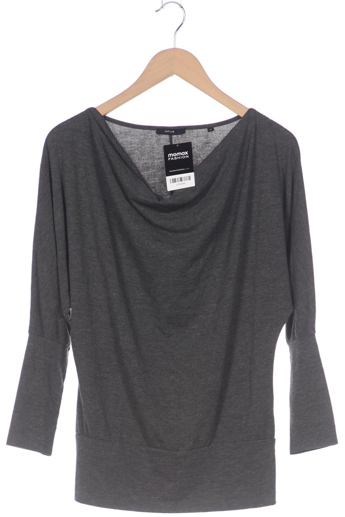 

Opus Damen Langarmshirt, grau, Gr. 38