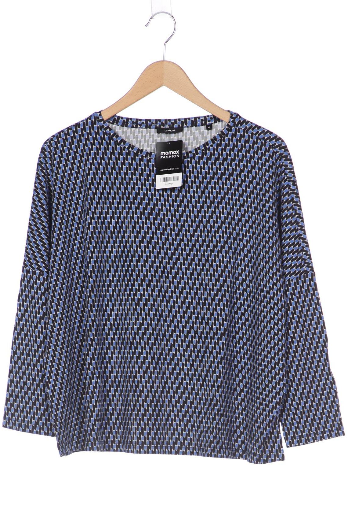 

Opus Damen Langarmshirt, blau, Gr. 42