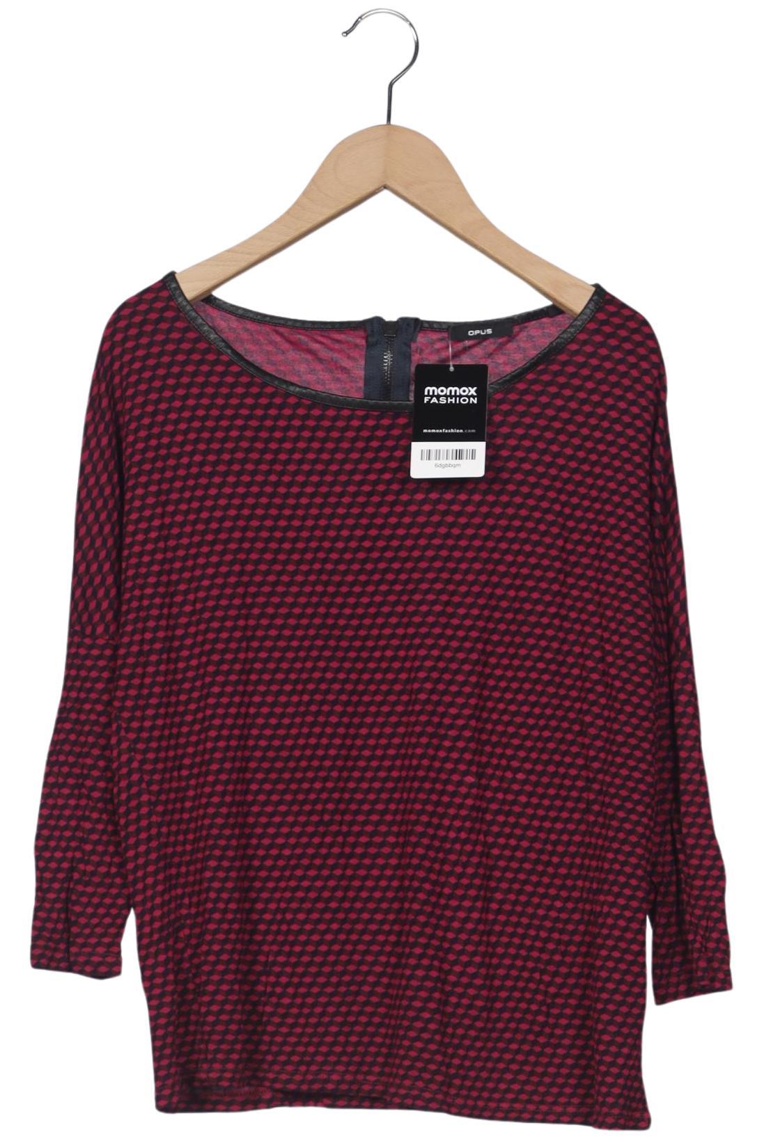 

Opus Damen Langarmshirt, rot, Gr. 36