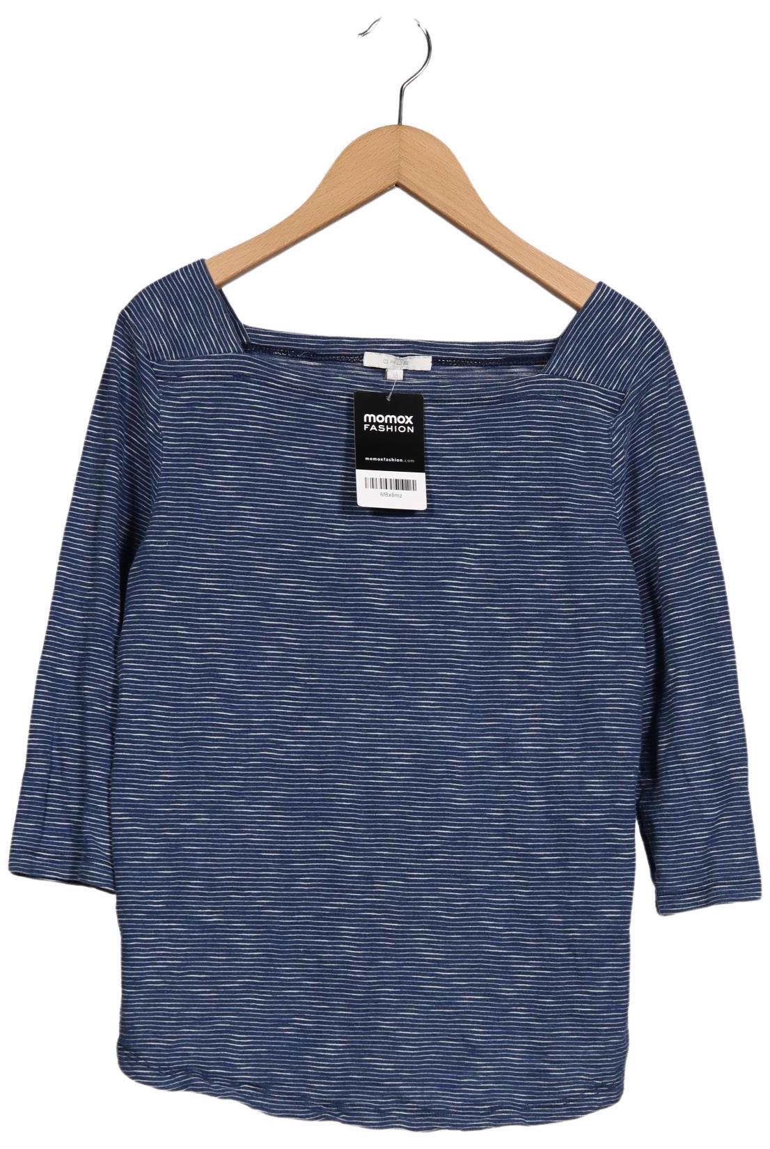 

Opus Damen Langarmshirt, marineblau, Gr. 38