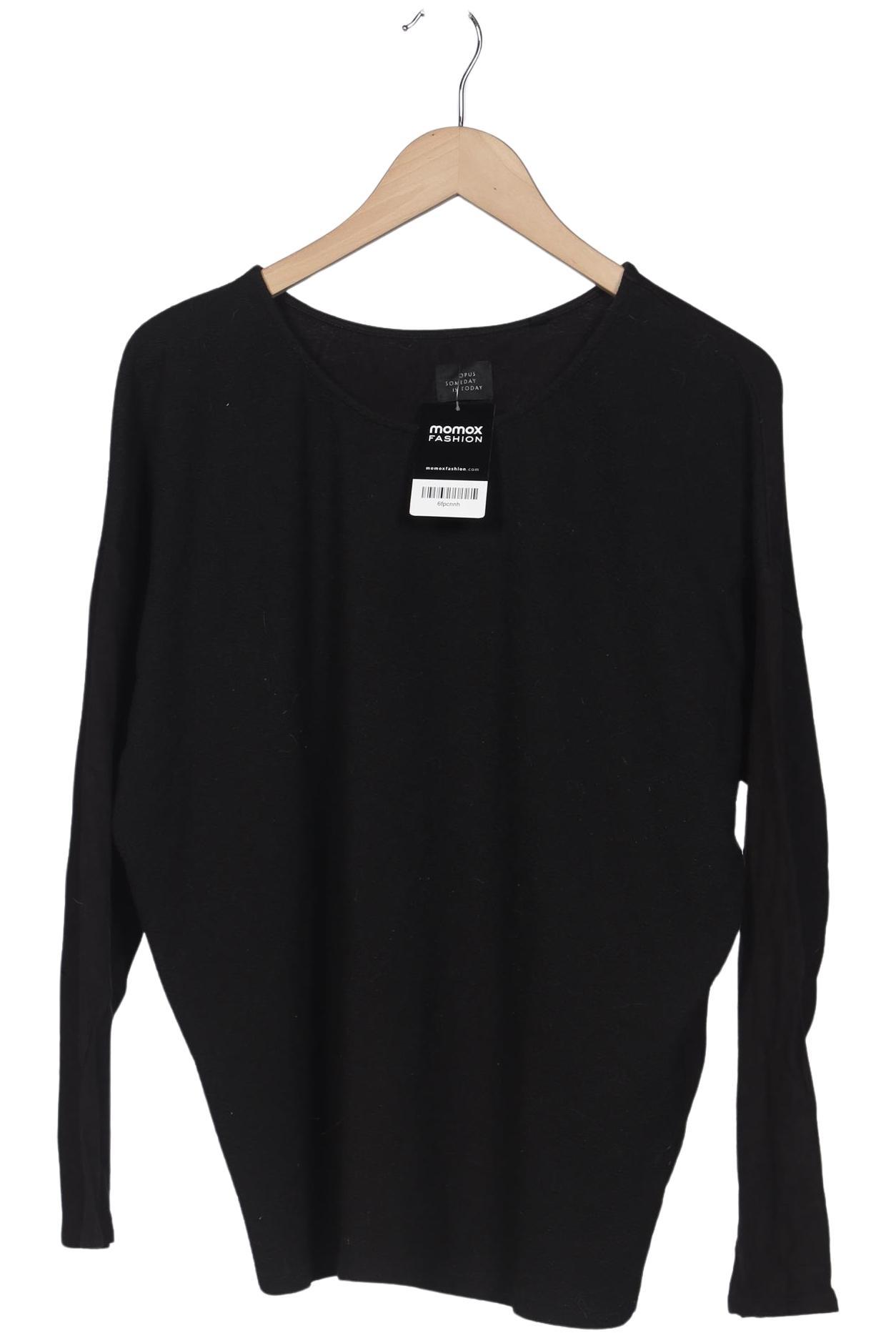 

Opus Damen Langarmshirt, schwarz, Gr. 44