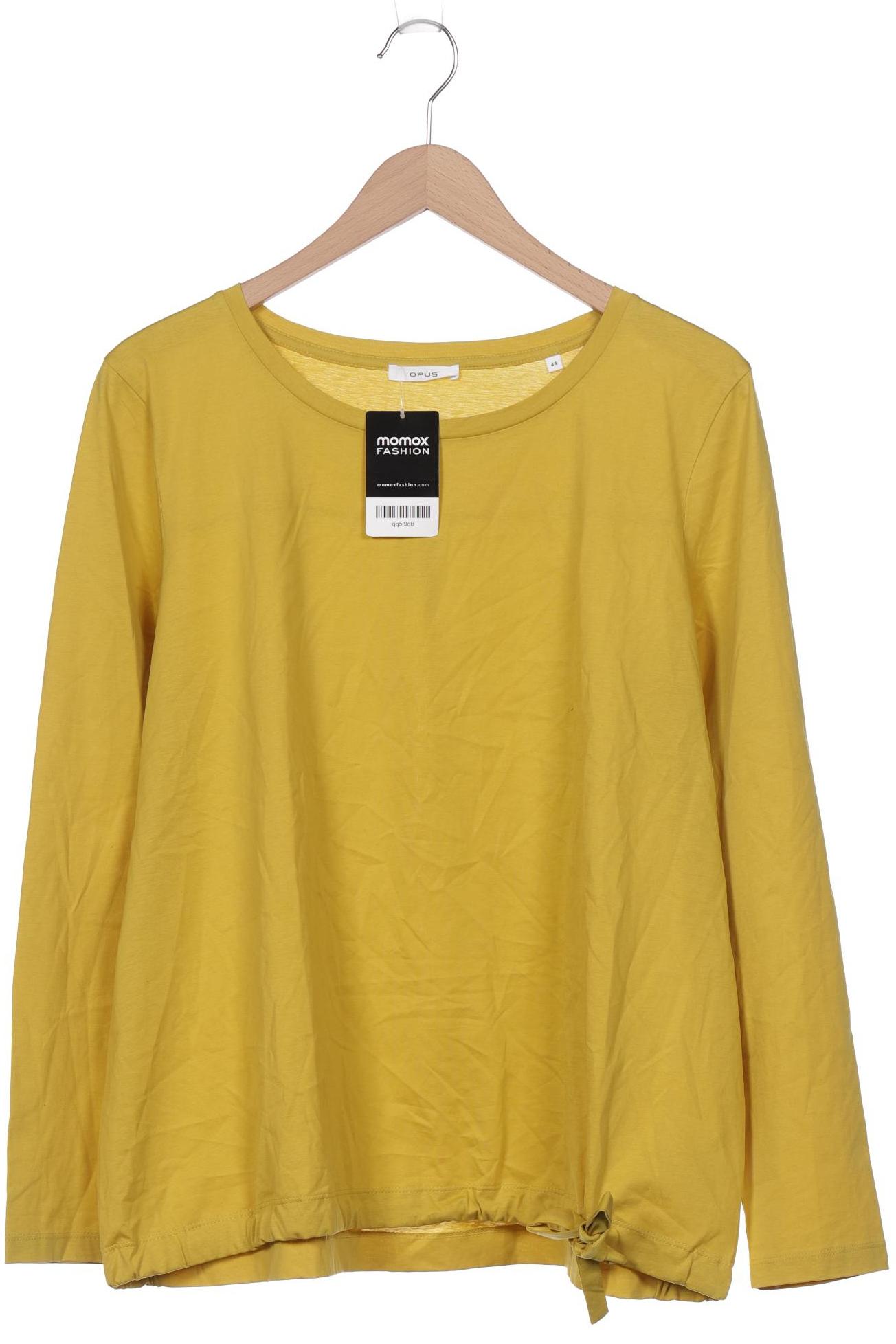 

Opus Damen Langarmshirt, gelb, Gr. 44