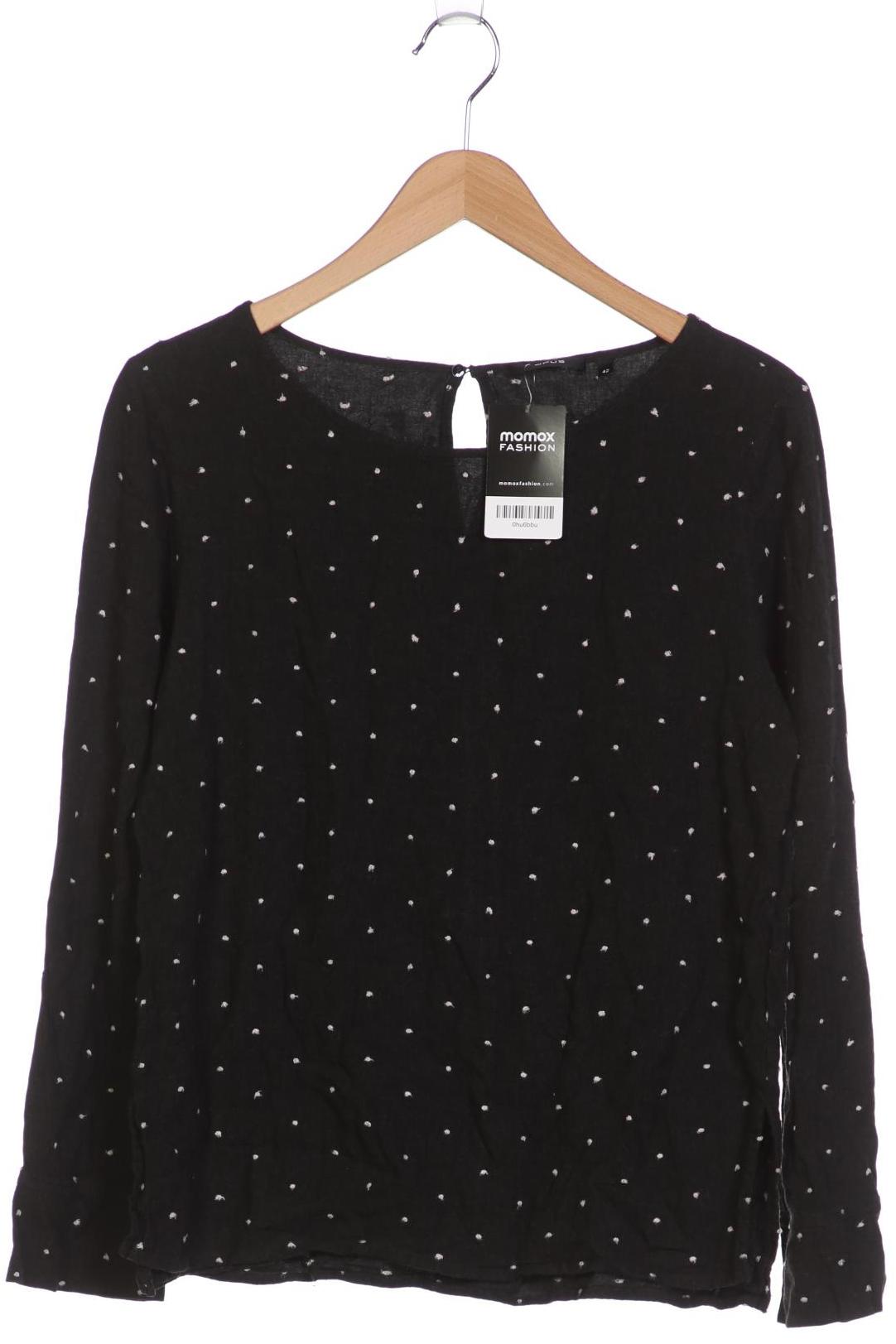

Opus Damen Langarmshirt, schwarz, Gr. 42