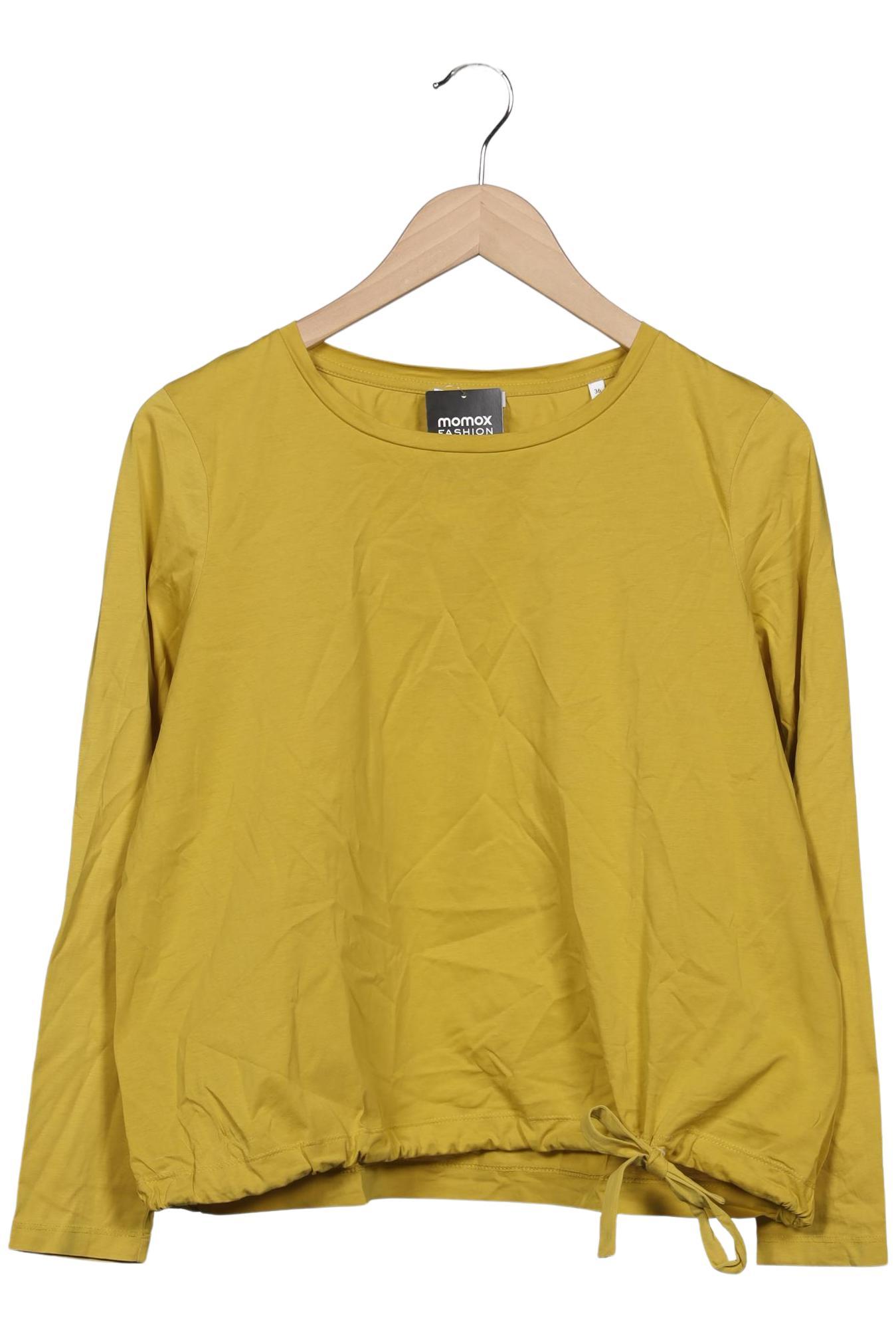 

Opus Damen Langarmshirt, gelb, Gr. 36