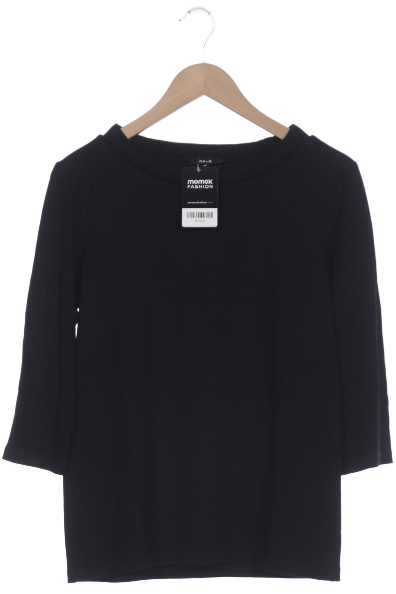 

Opus Damen Langarmshirt, schwarz, Gr. 40