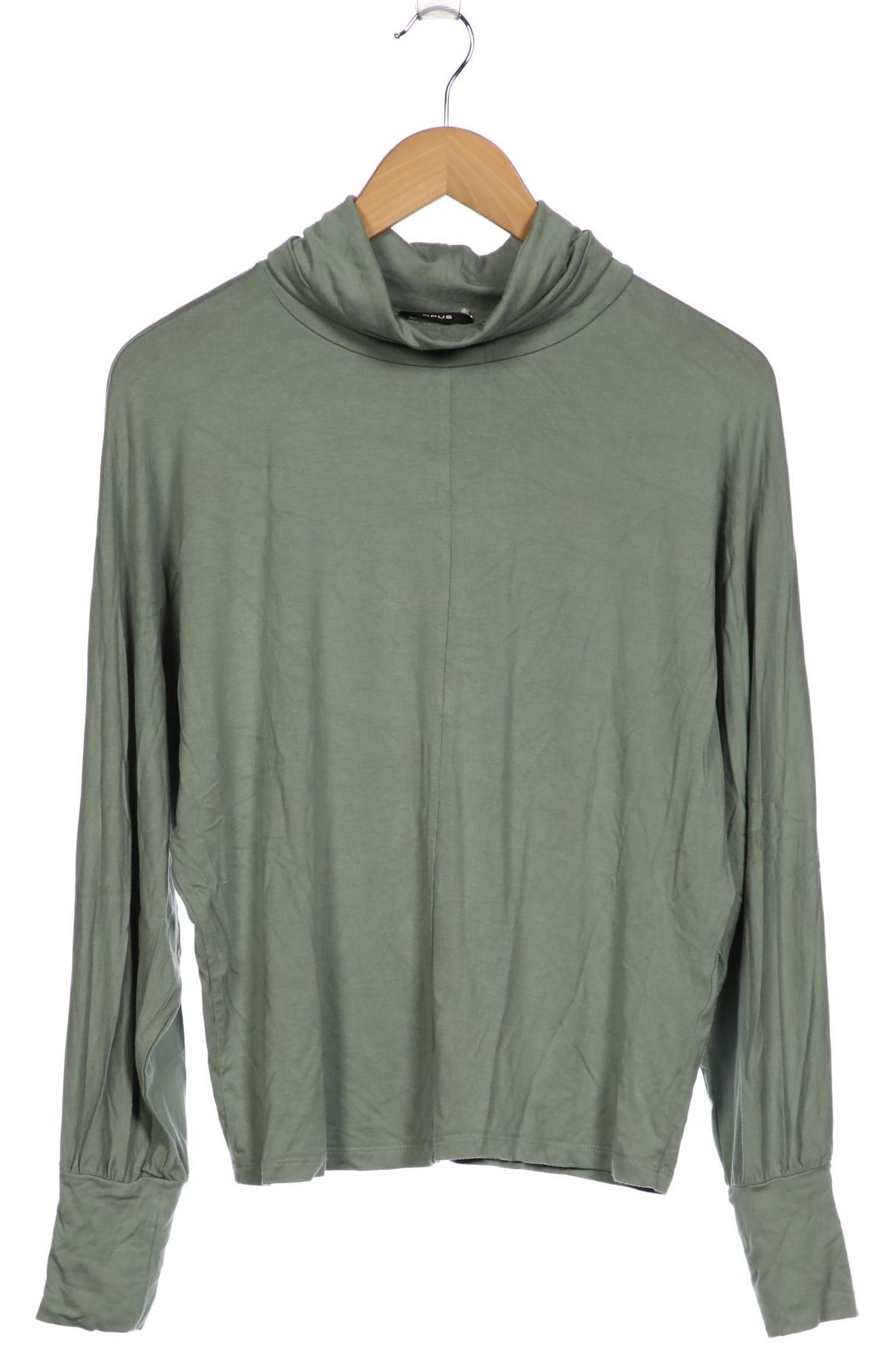 

Opus Damen Langarmshirt, grün, Gr. 36