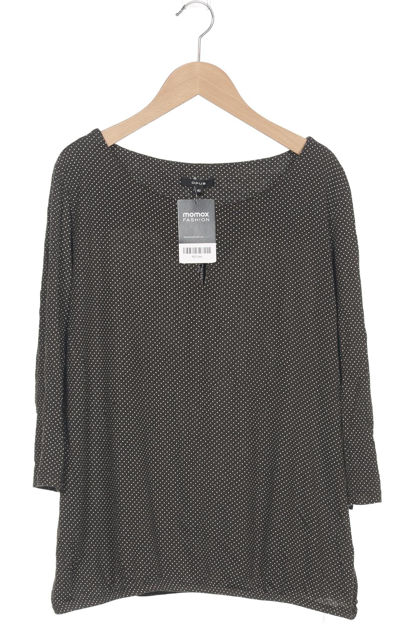 

Opus Damen Langarmshirt, grün, Gr. 40