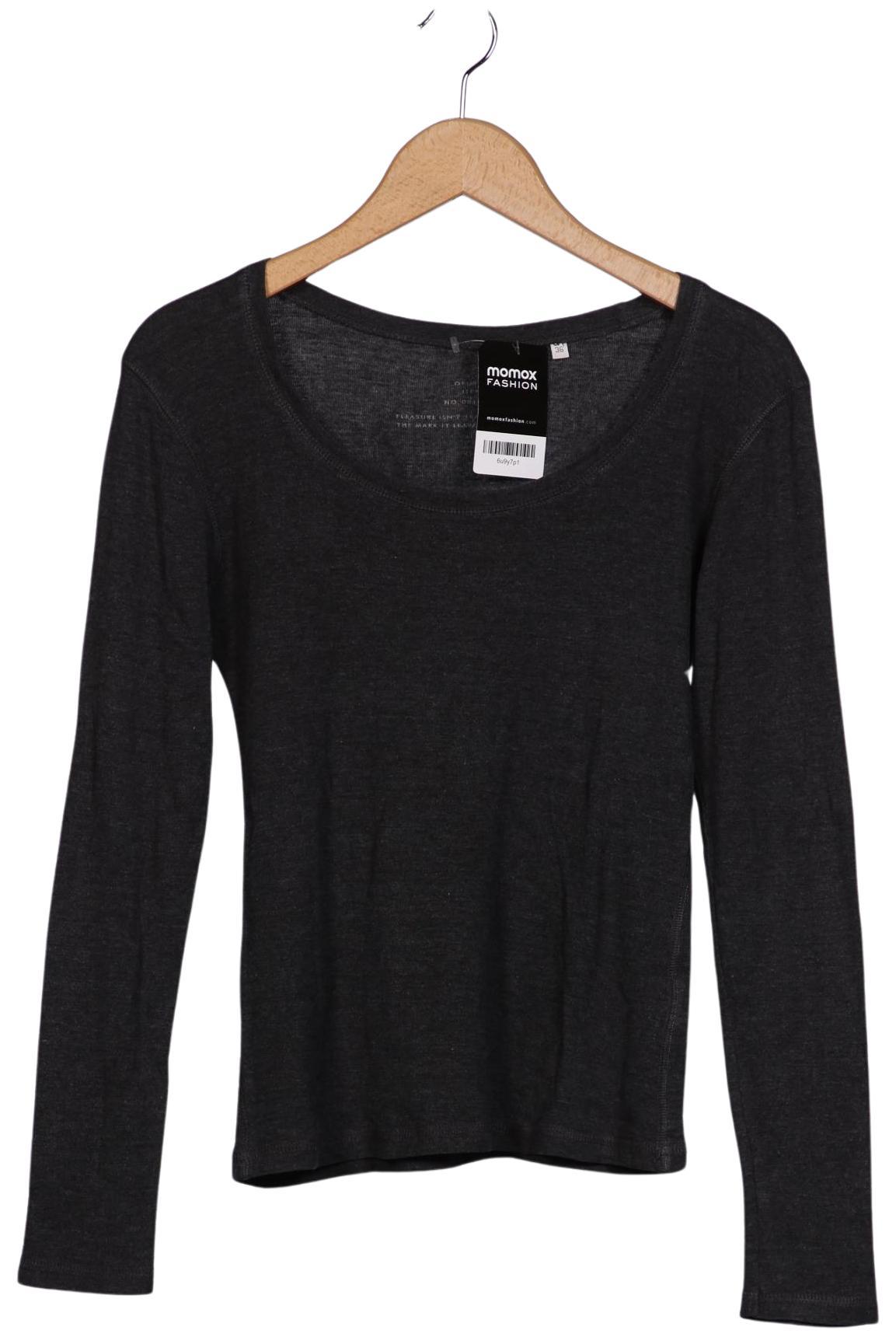 

Opus Damen Langarmshirt, grau, Gr. 36